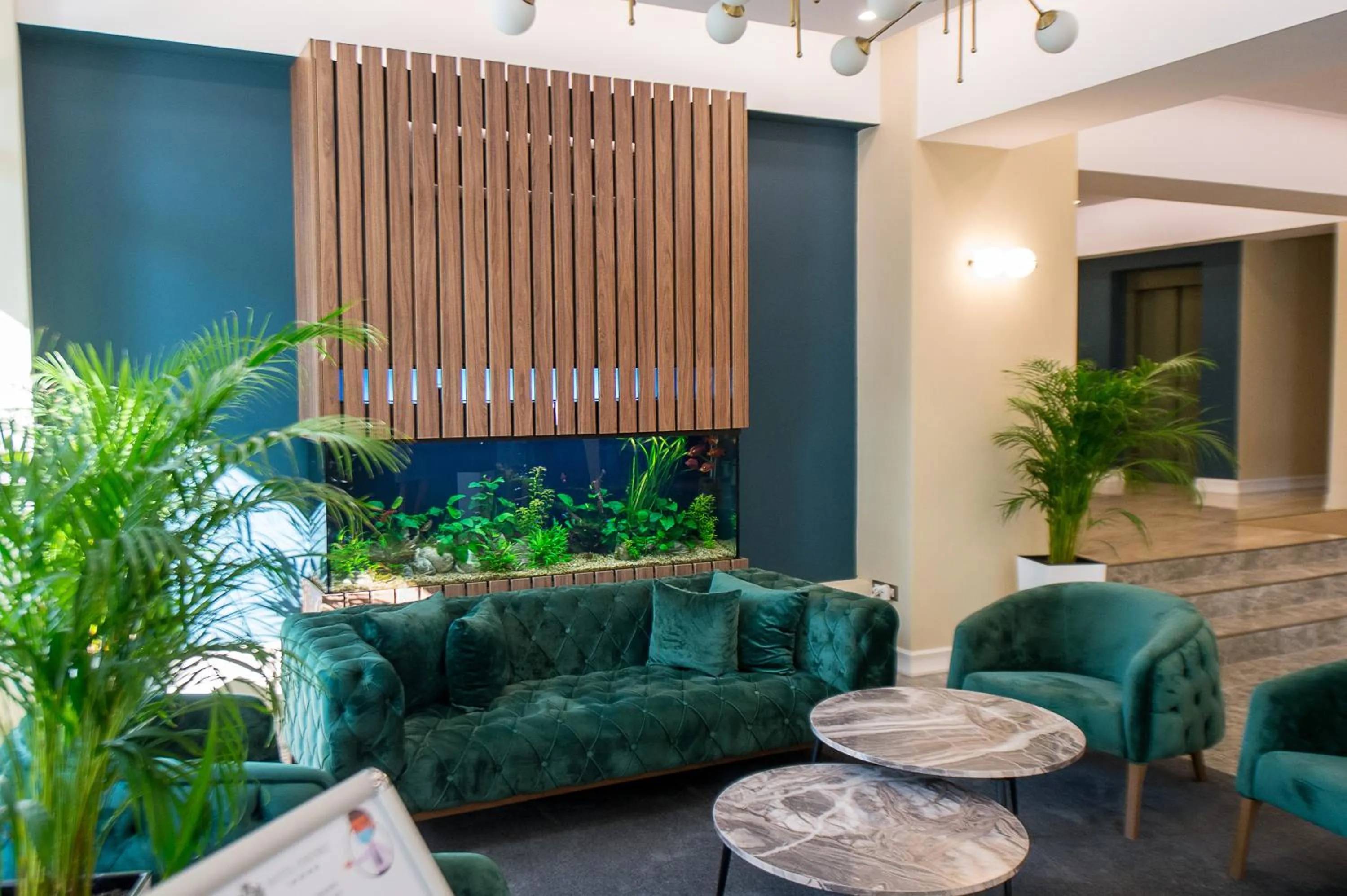 Lobby or reception in Hotel Oxford