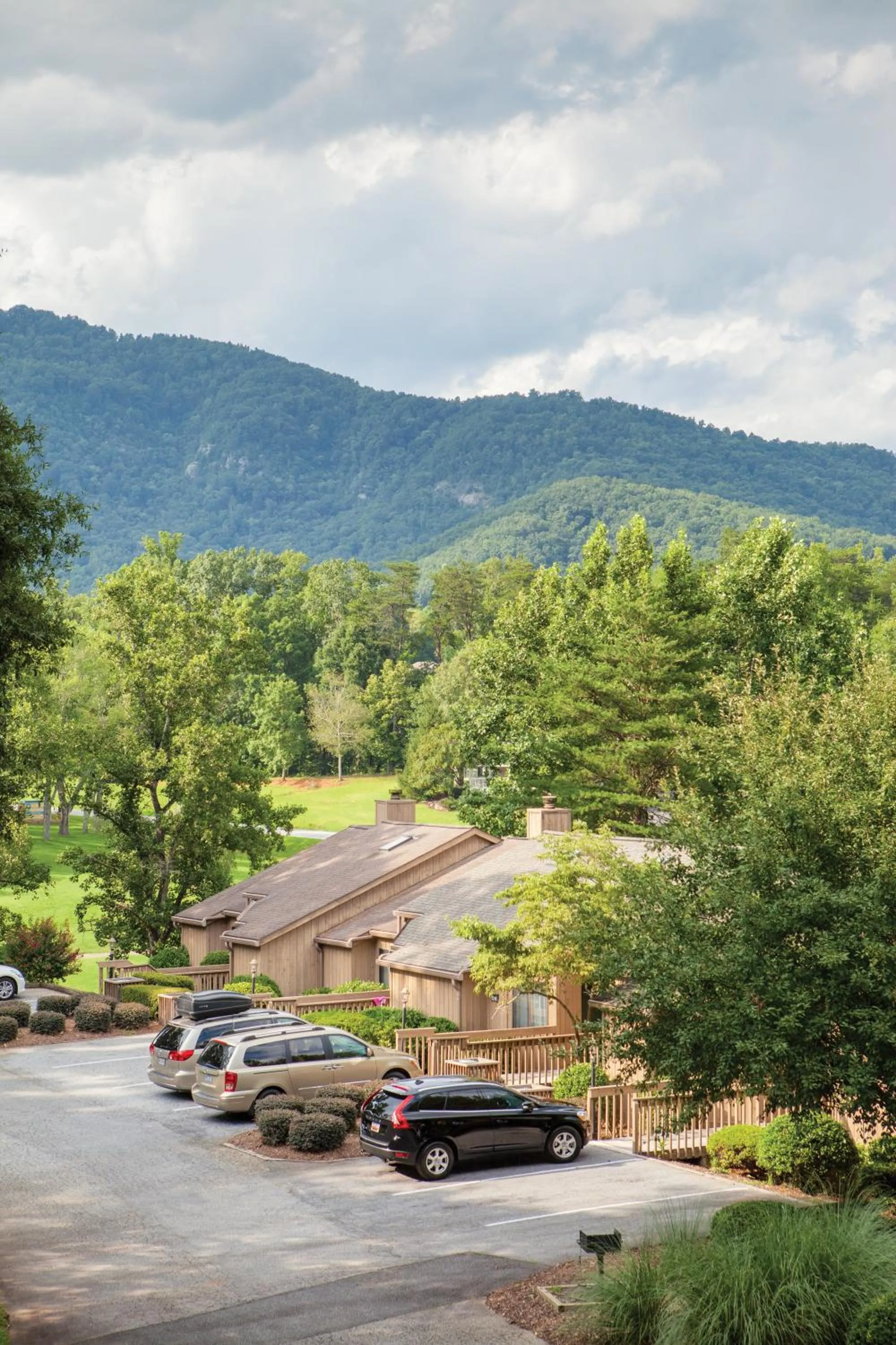 Decorative detail in Club Wyndham Resort at Fairfield Mountains