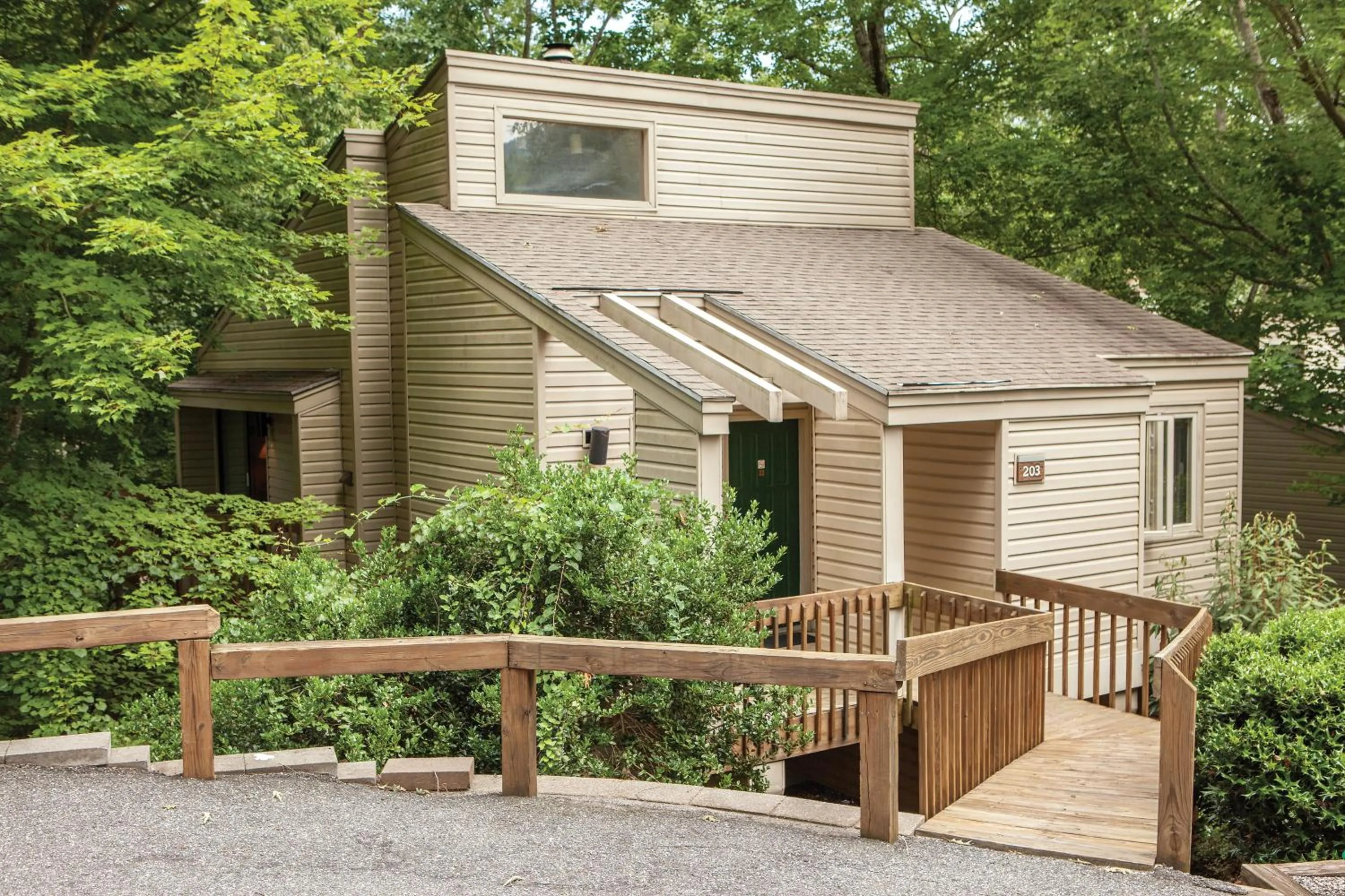 Decorative detail in Club Wyndham Resort at Fairfield Mountains