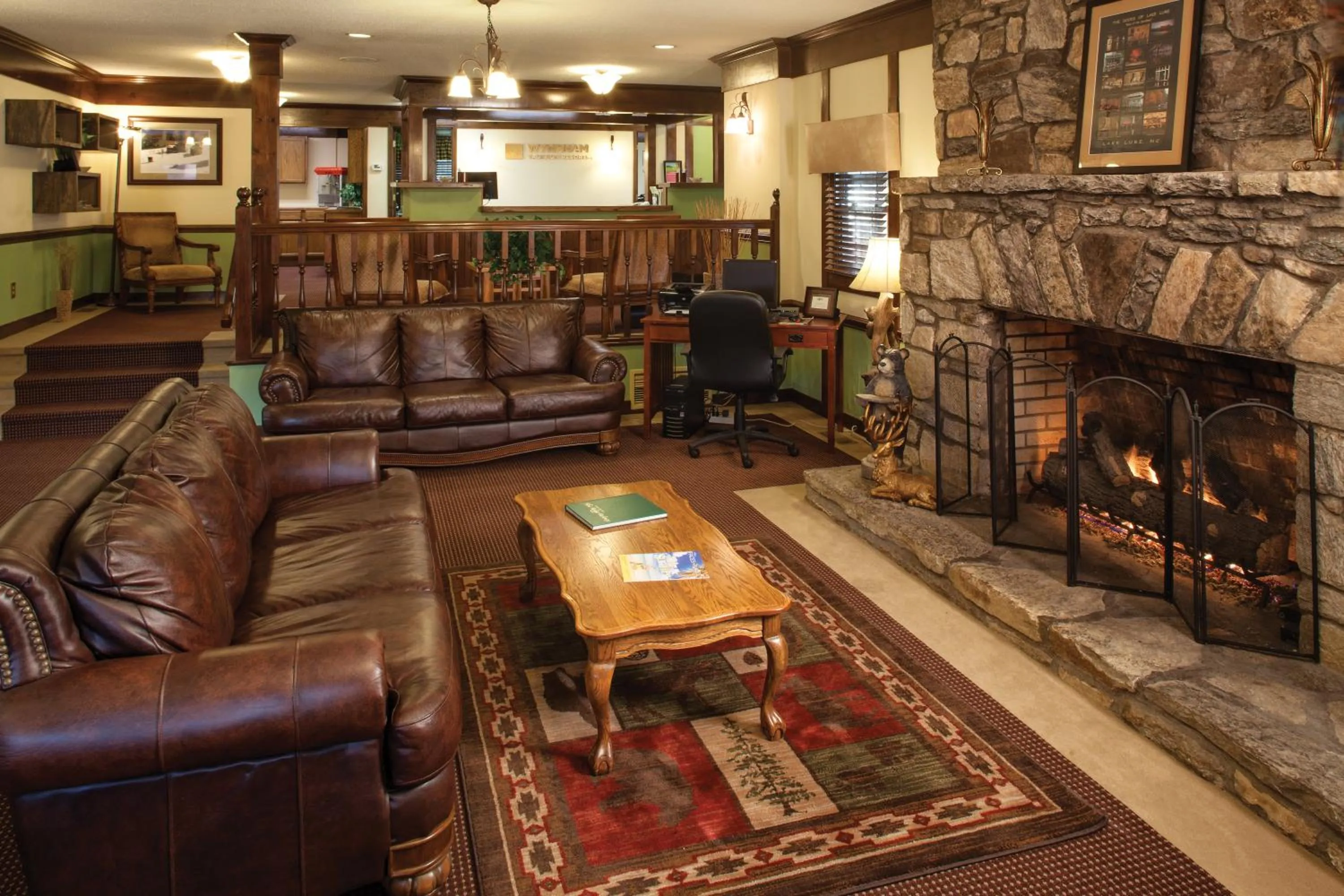 Lobby or reception in Club Wyndham Resort at Fairfield Mountains