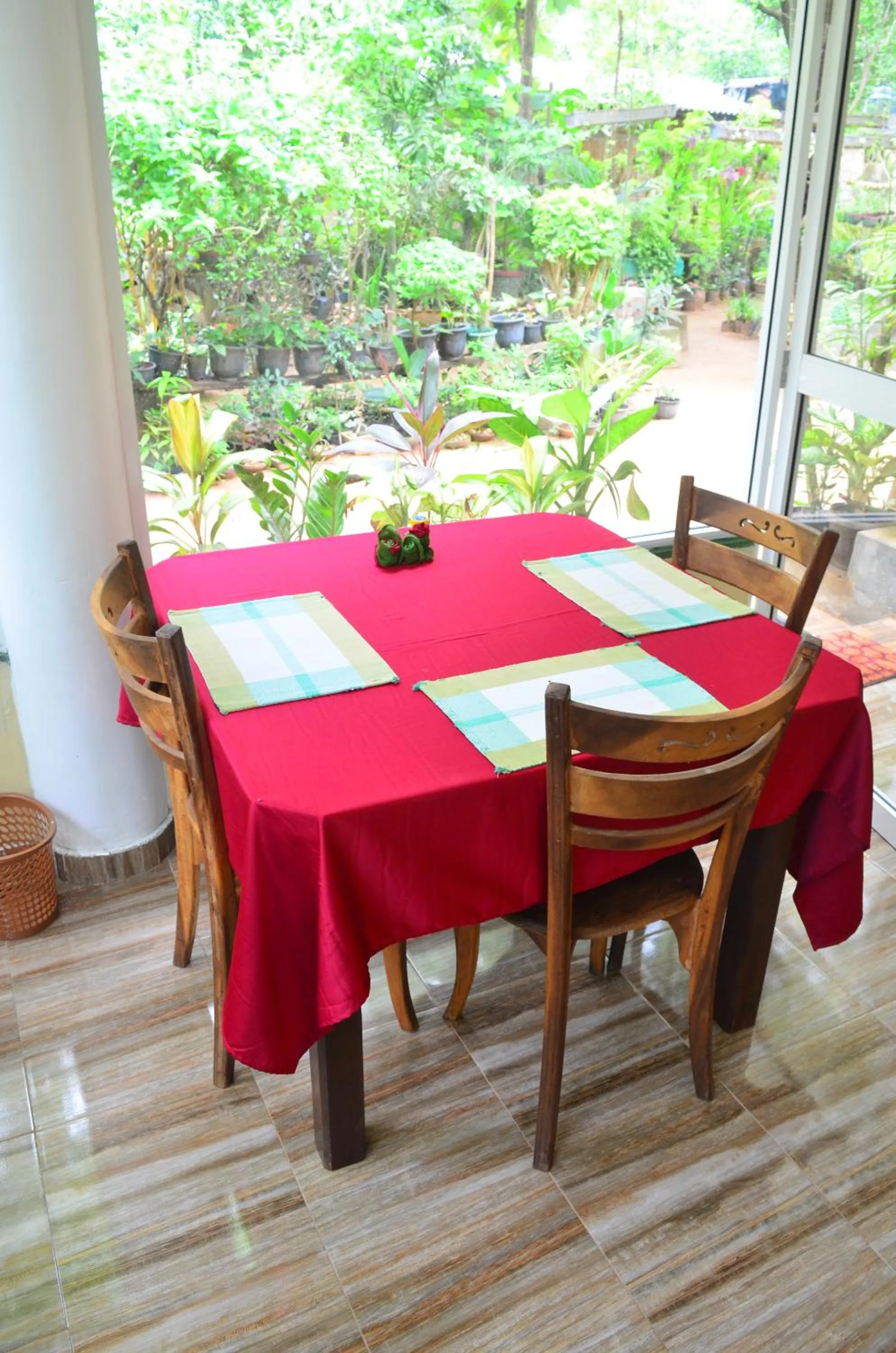 Dining area in Green Garden Resort