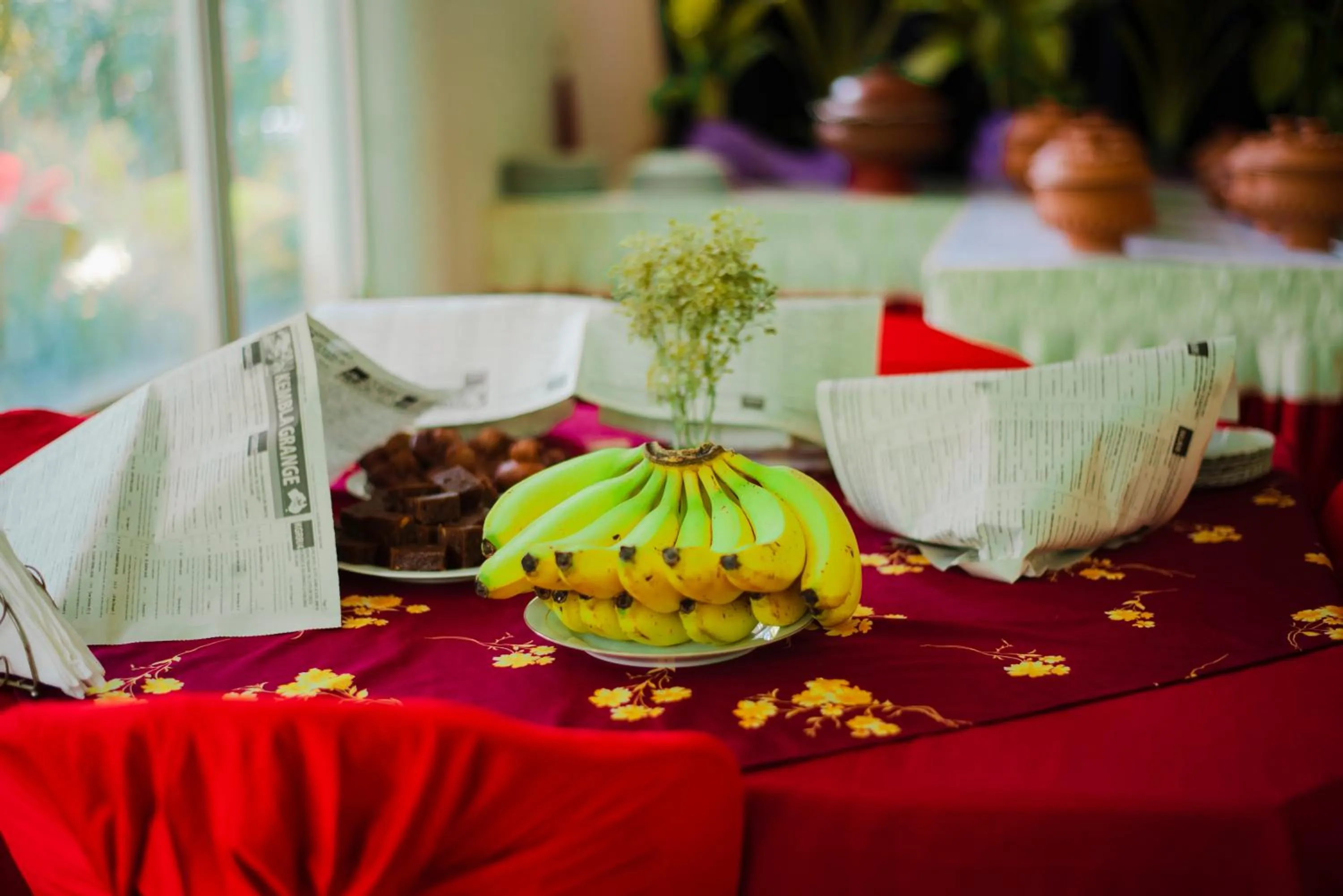 Food and drinks in Green Garden Resort