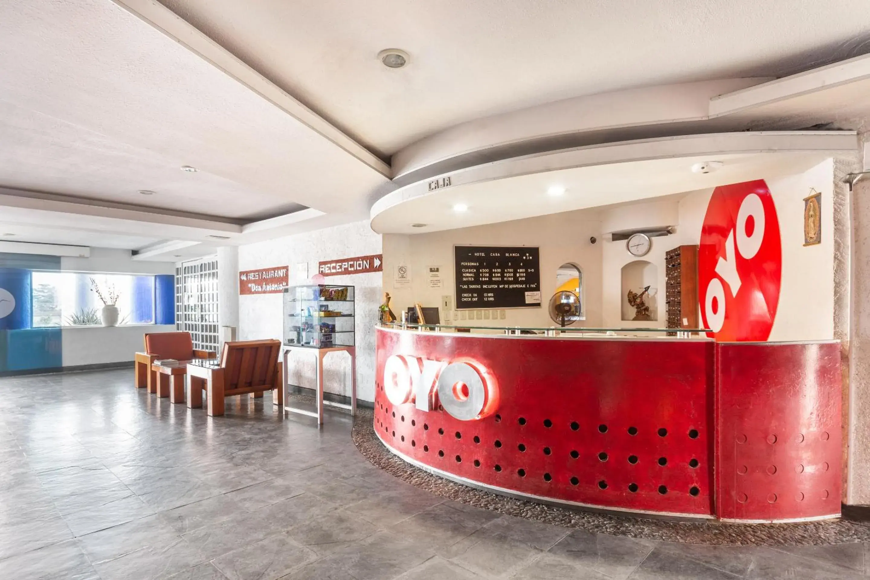 Lobby or reception in OYO Hotel Casa Blanca Lobby or reception in OYO Hotel Casa Blanca