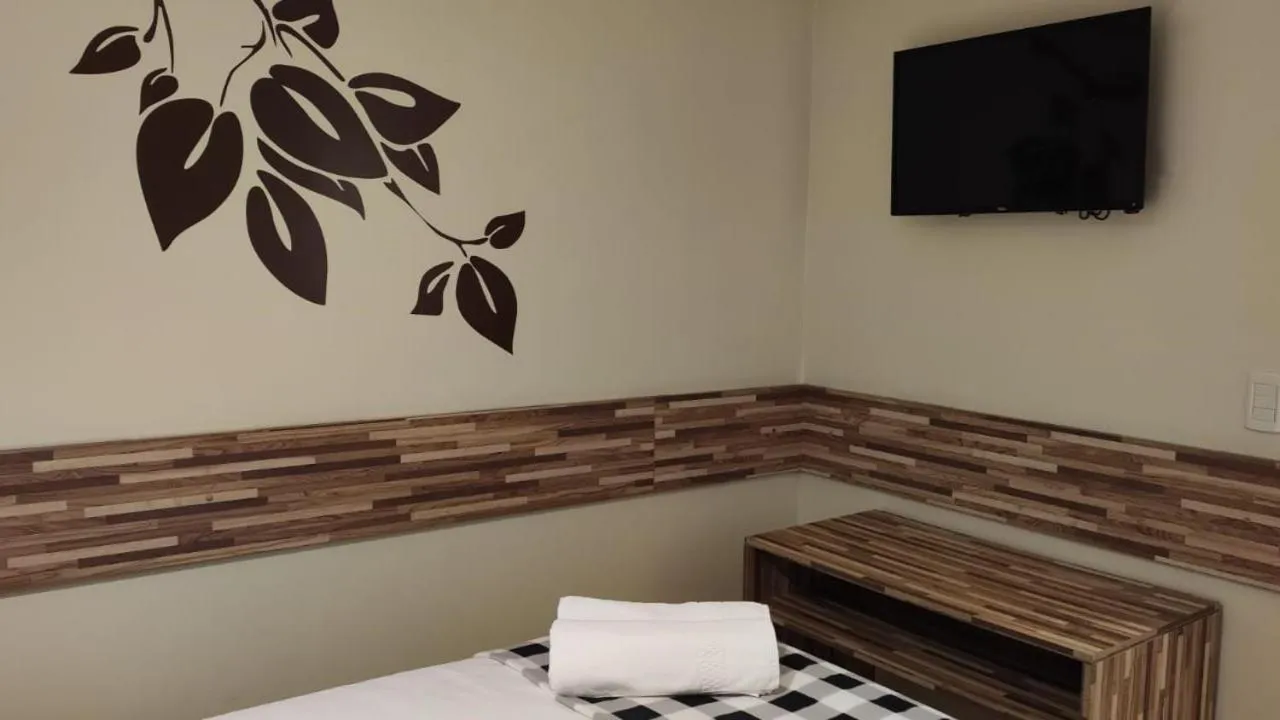 TV and multimedia, Bed in Novo Hamburgo Business Hotel