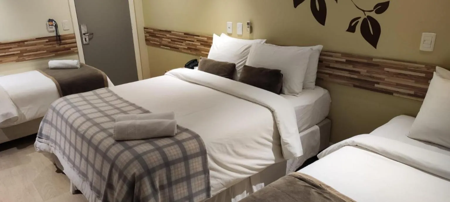 Bedroom, Bed in Novo Hamburgo Business Hotel