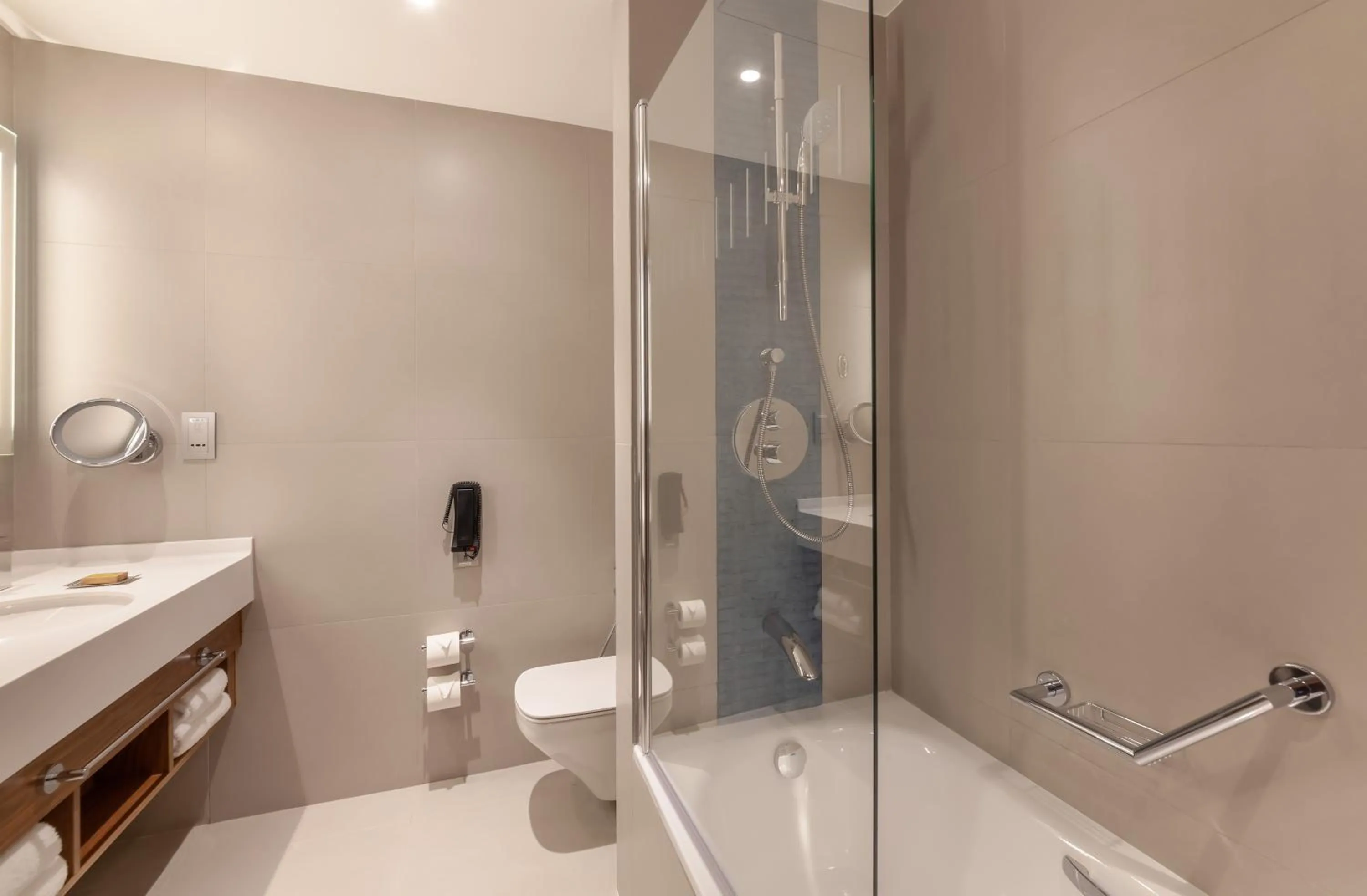 Bathroom in DoubleTree by Hilton Dubai Al Jadaf