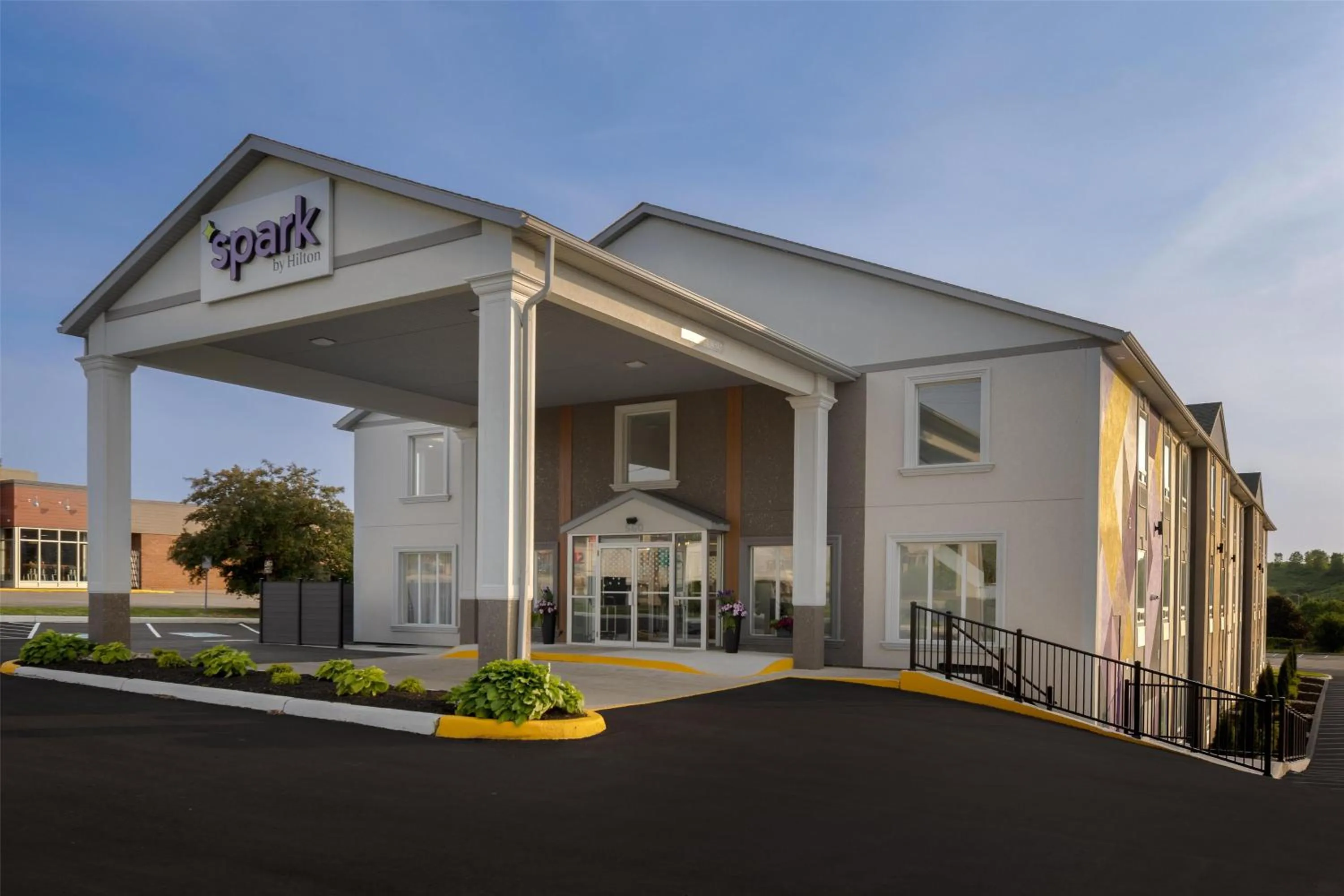 Property building in Spark By Hilton Woodstock