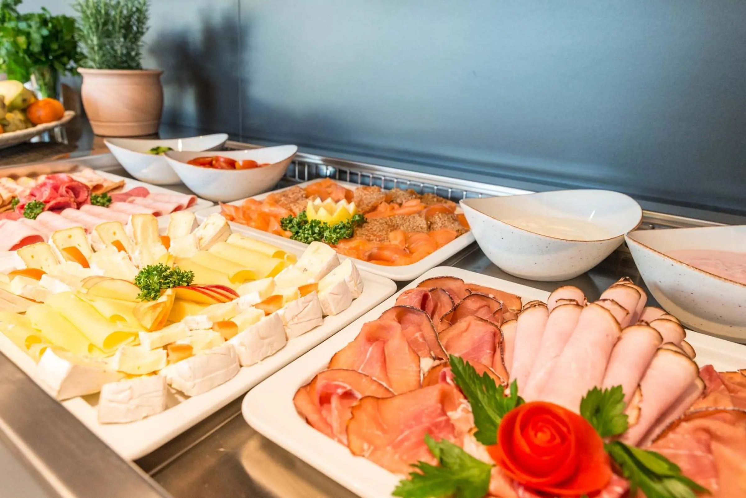 Continental breakfast in HHotel Augsburg