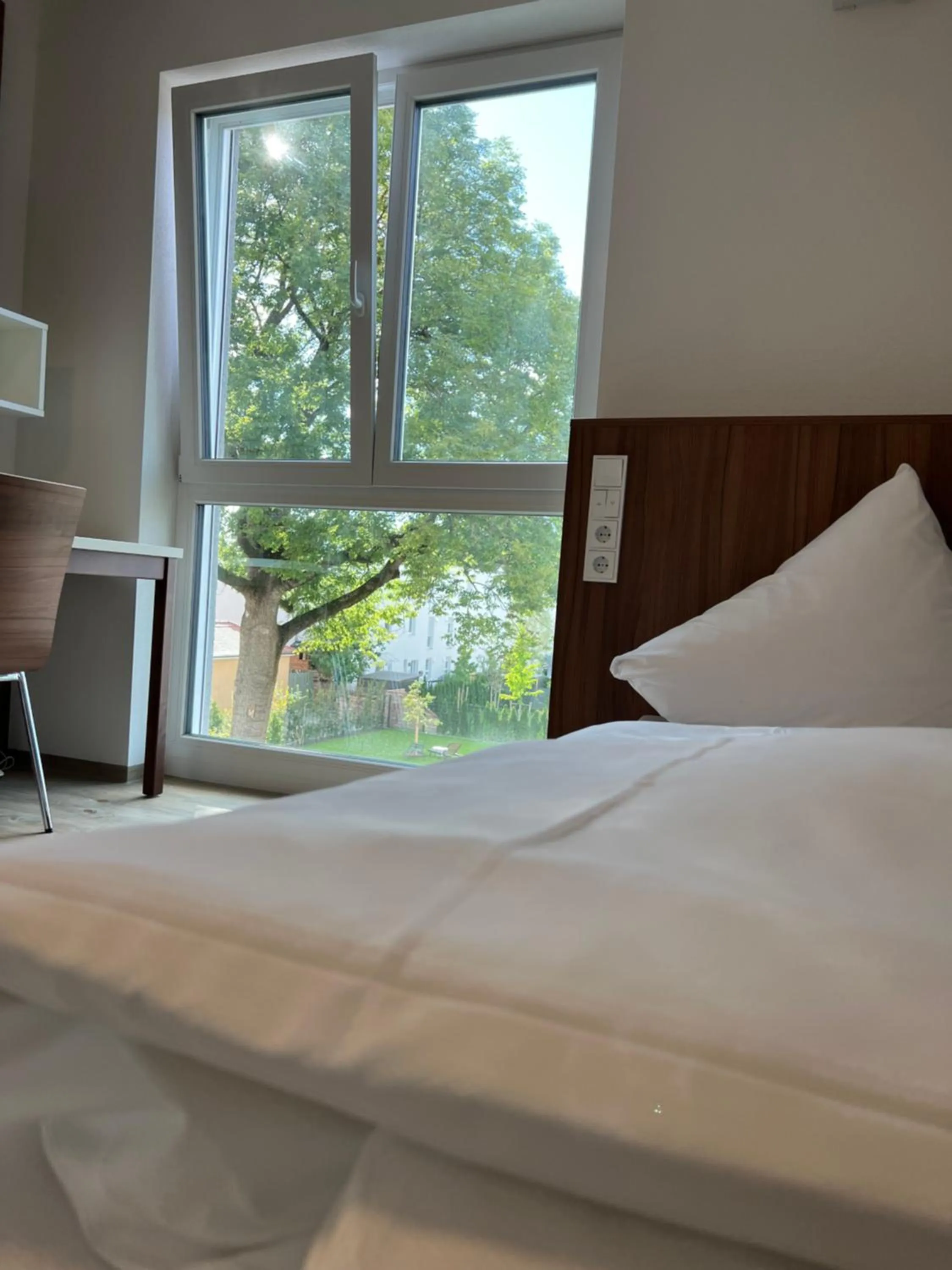 Bed in HHotel Augsburg