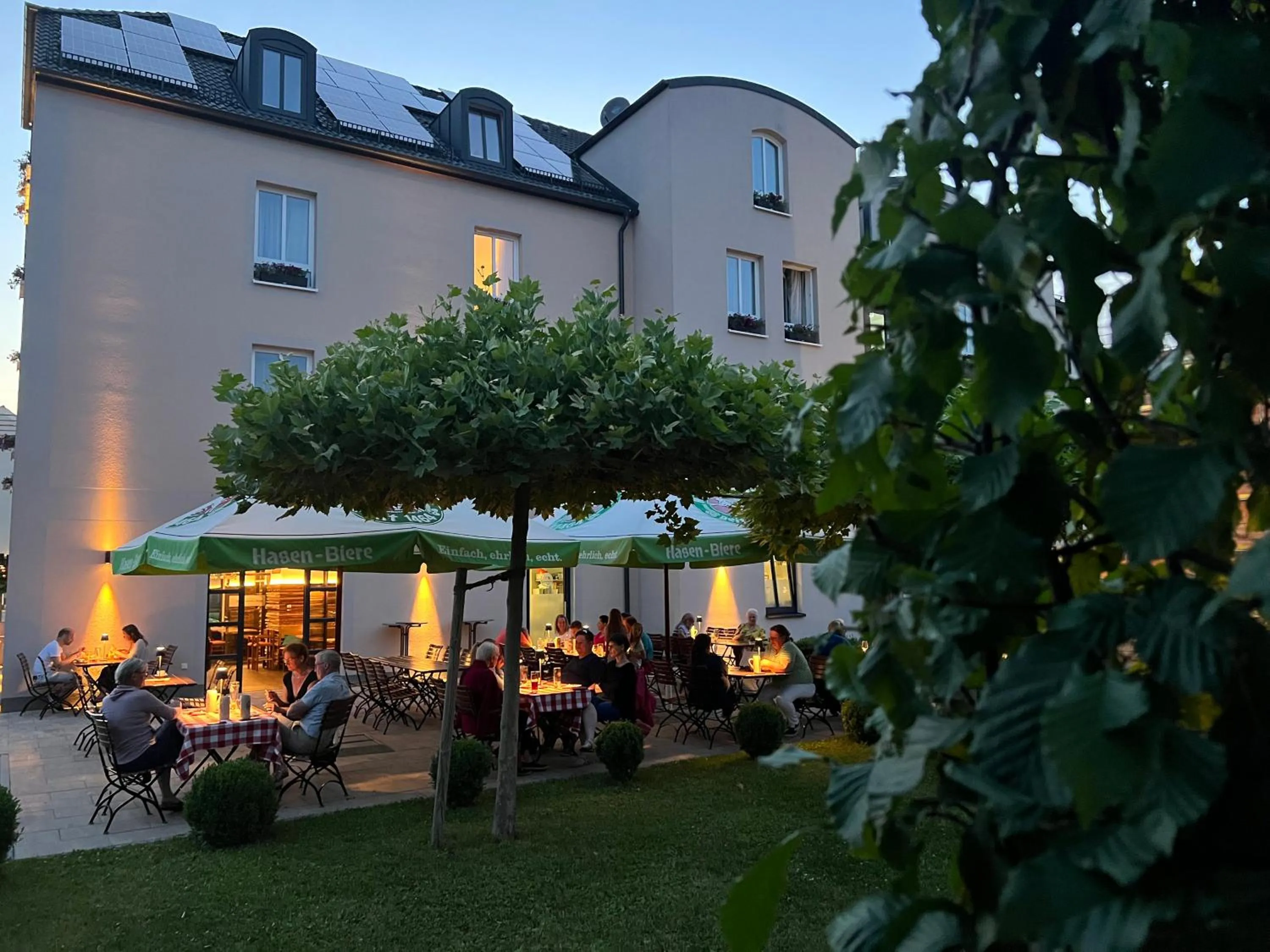 Garden in HHotel Augsburg