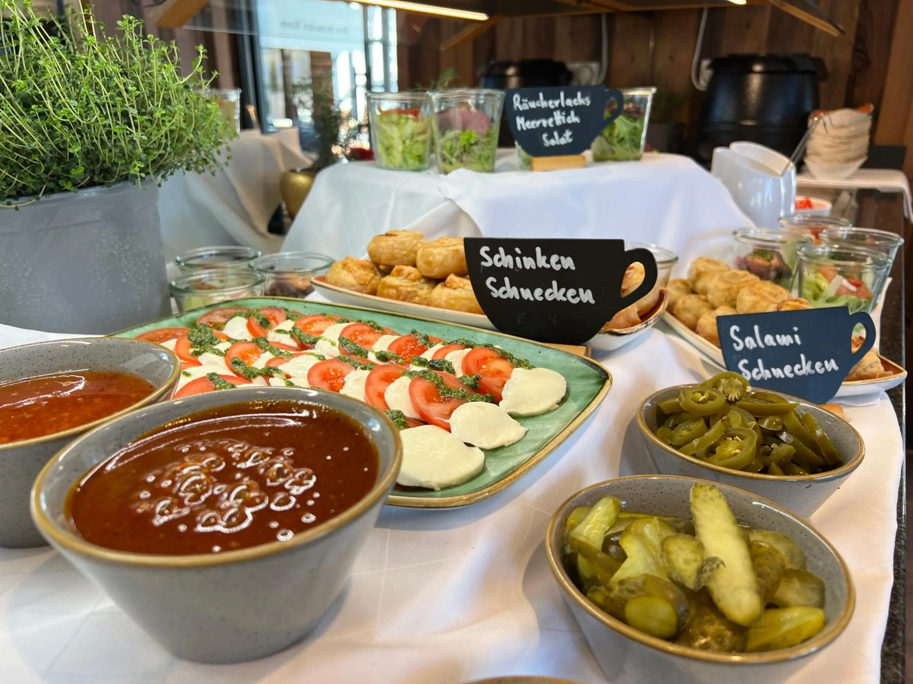 Food and drinks in HHotel Augsburg