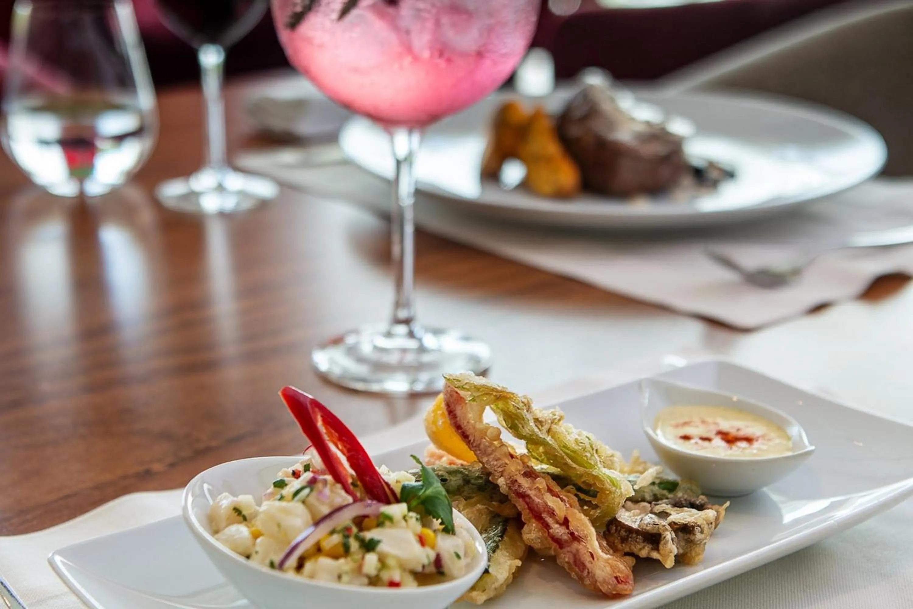 Food and drinks in Lagoas Park Hotel