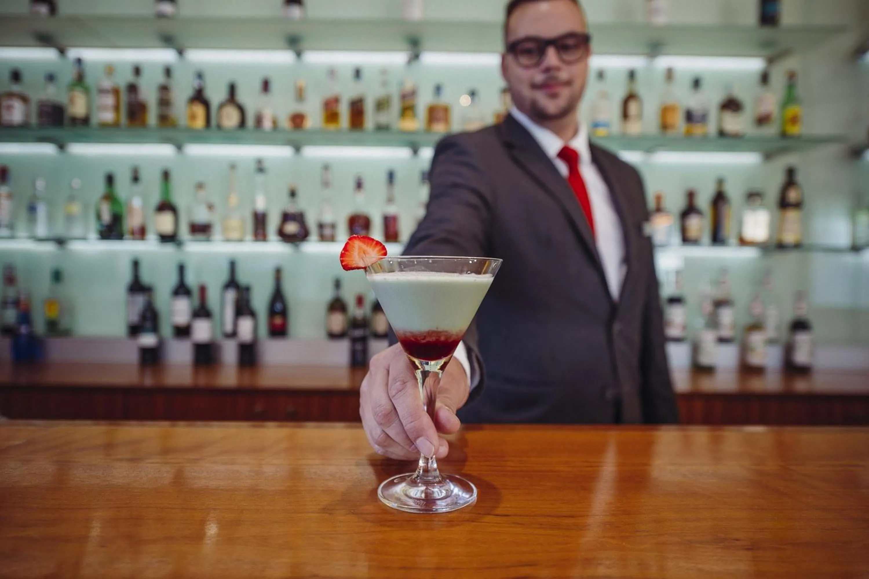 Lounge or bar in Lagoas Park Hotel