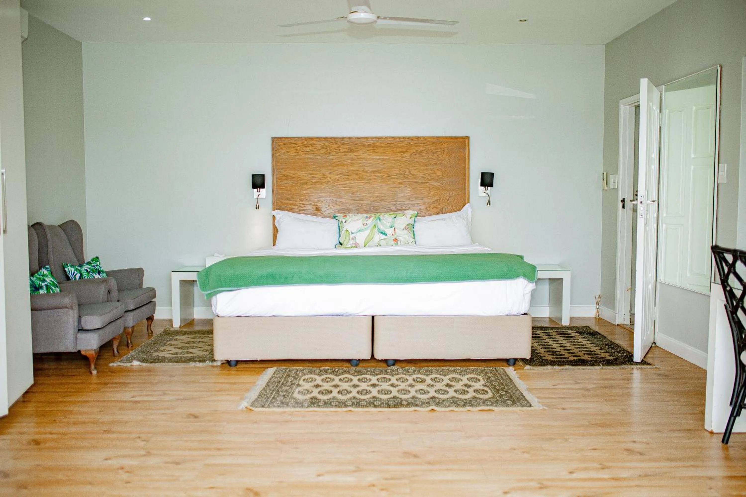 Bed in Vetho House Villa Ballito
