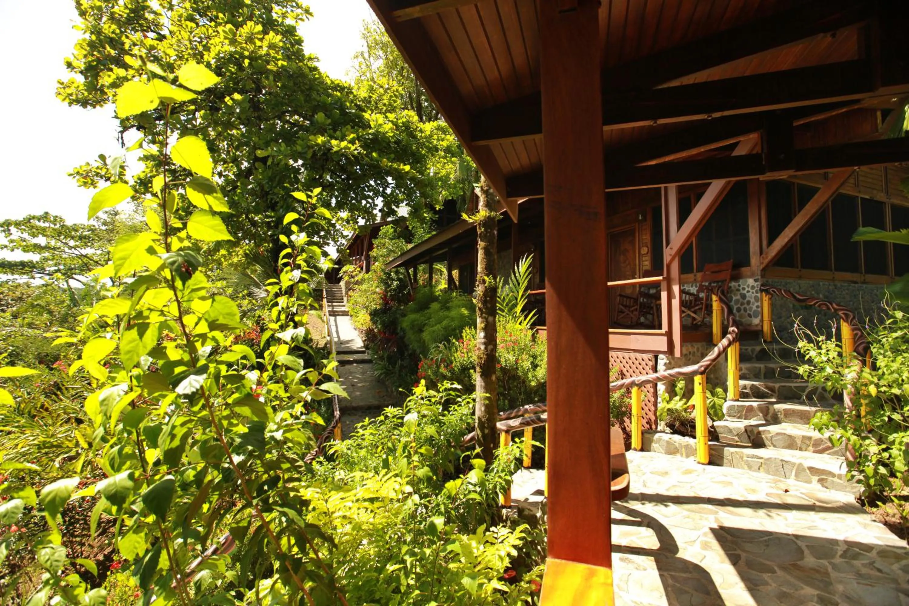 Patio in Aguila de Osa Rainforest Lodge