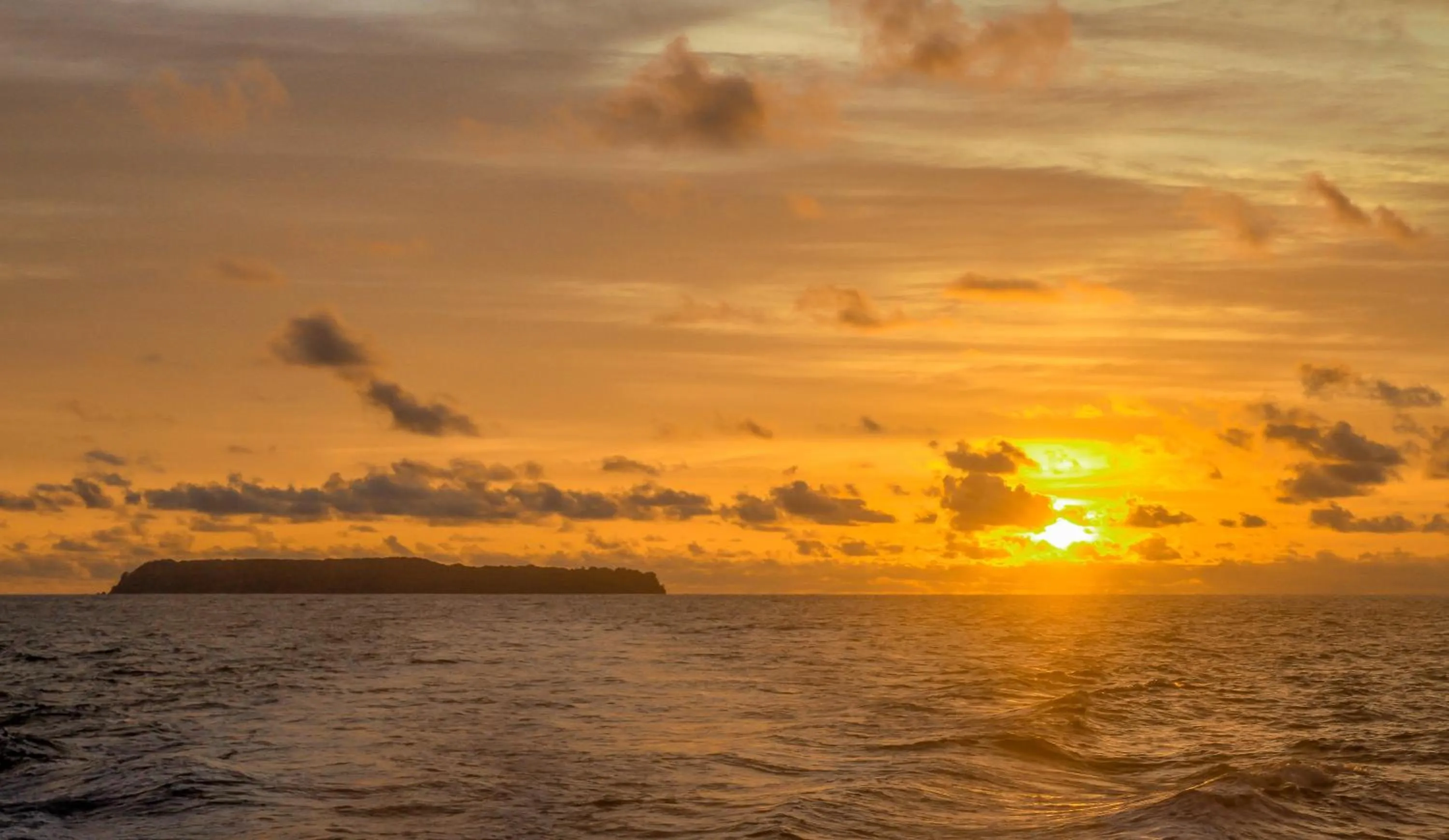 Sunset in Aguila de Osa Rainforest Lodge