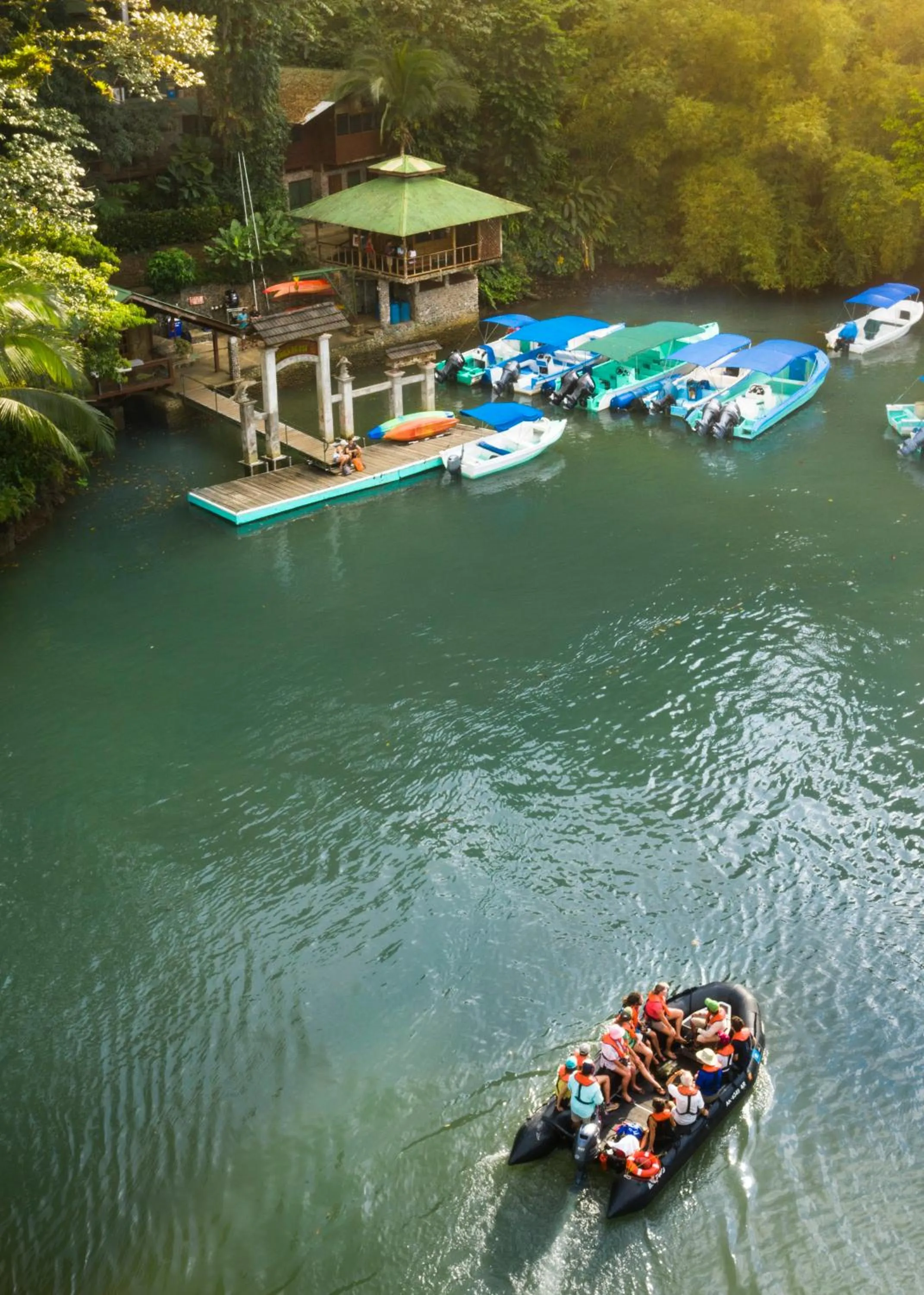 Facade/entrance in Aguila de Osa Rainforest Lodge