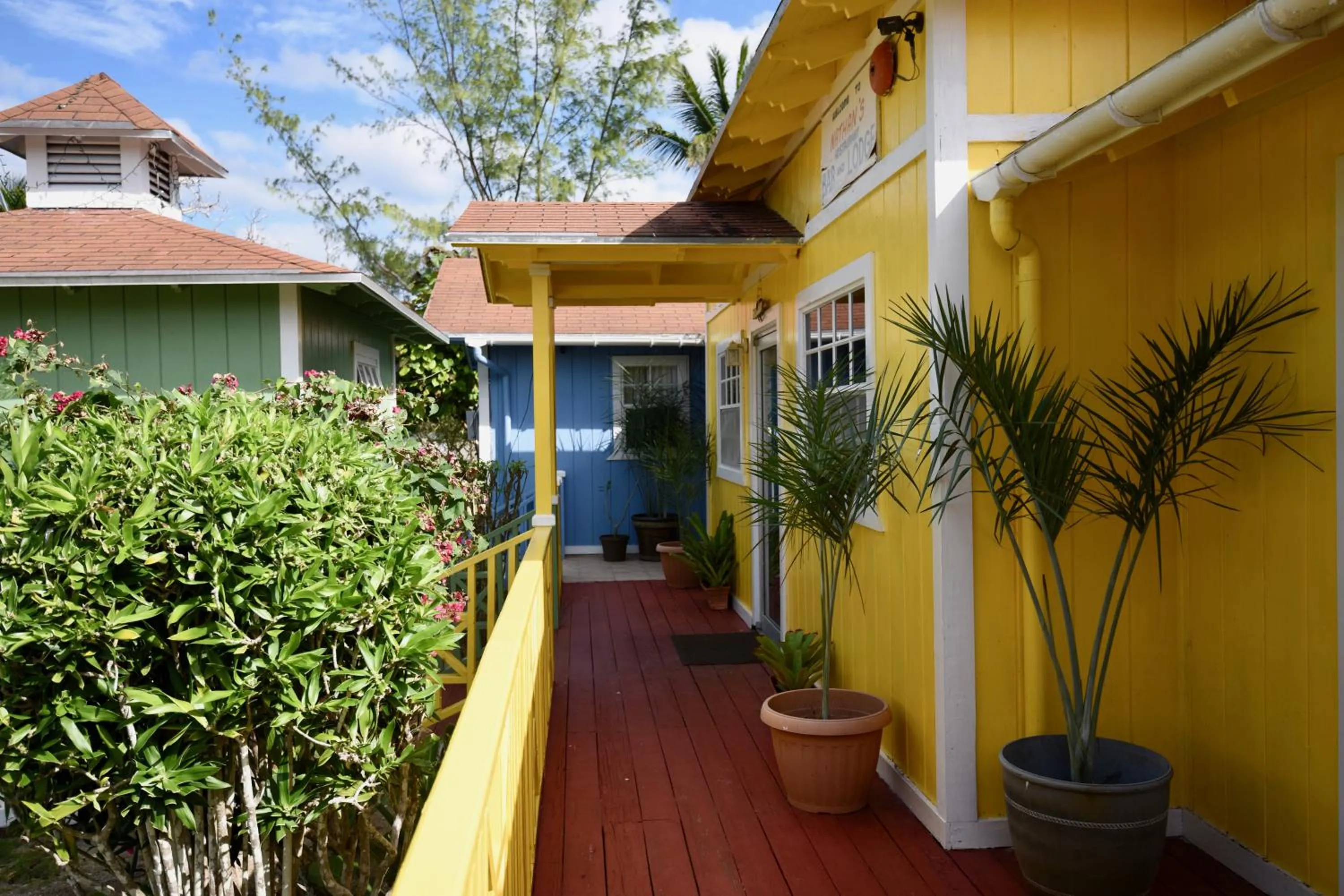 Patio in Nathan's Lodge