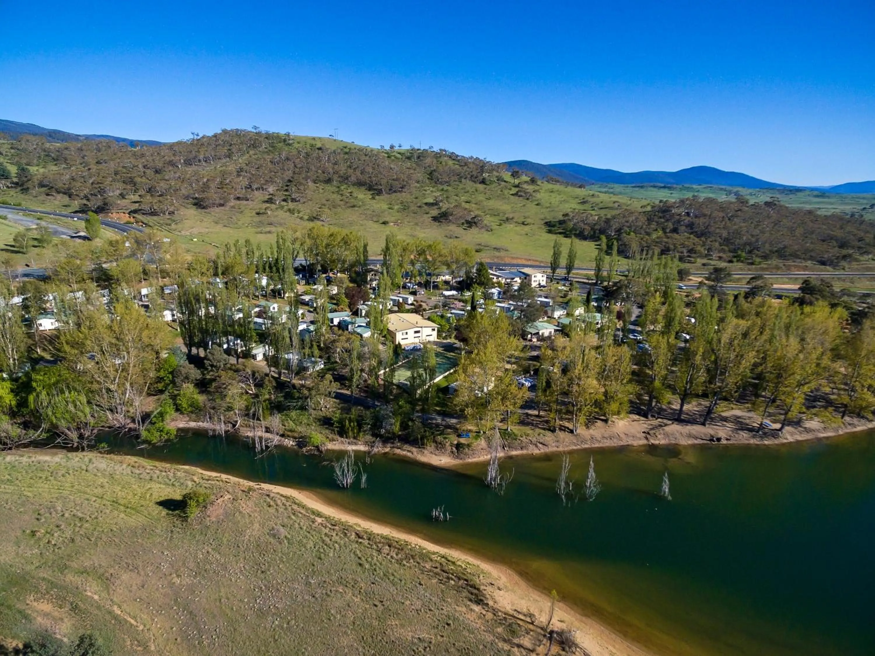 Bird's eye view in Discovery Parks - Jindabyne