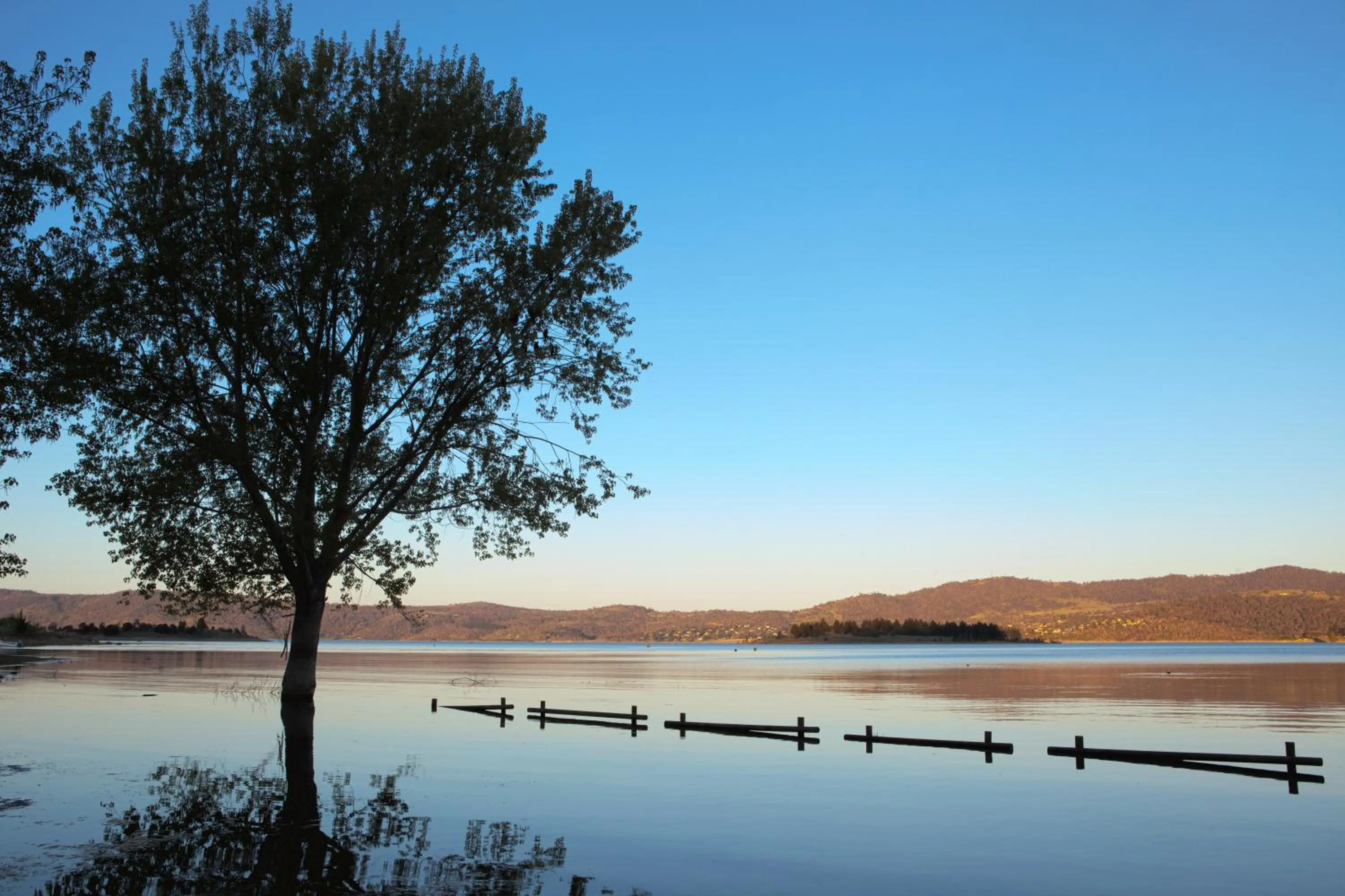 Lake view in Discovery Parks - Jindabyne