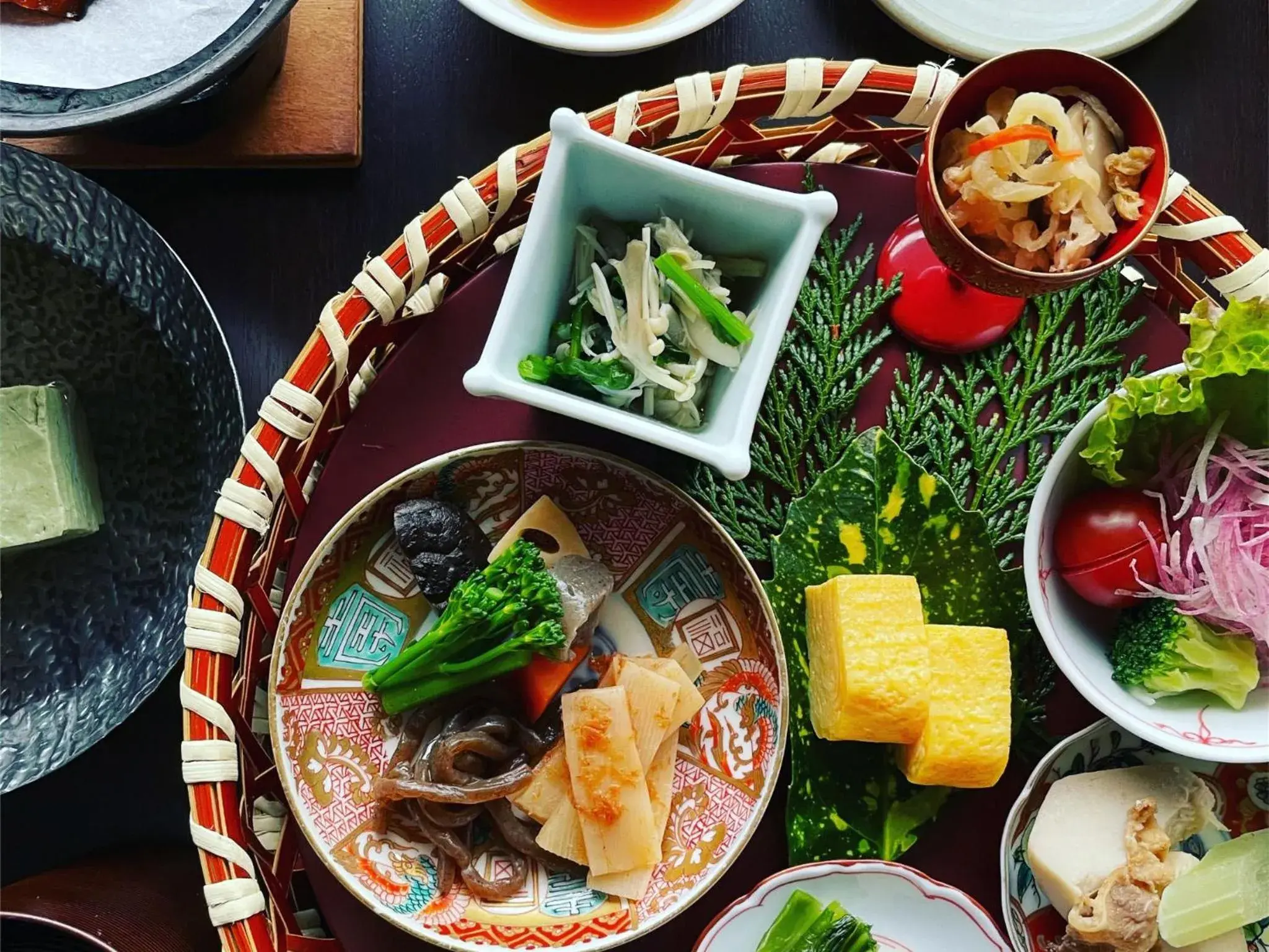 Breakfast in Ryotei Matsuya Honkan Suizenji Breakfast in Ryotei Matsuya Honkan Suizenji