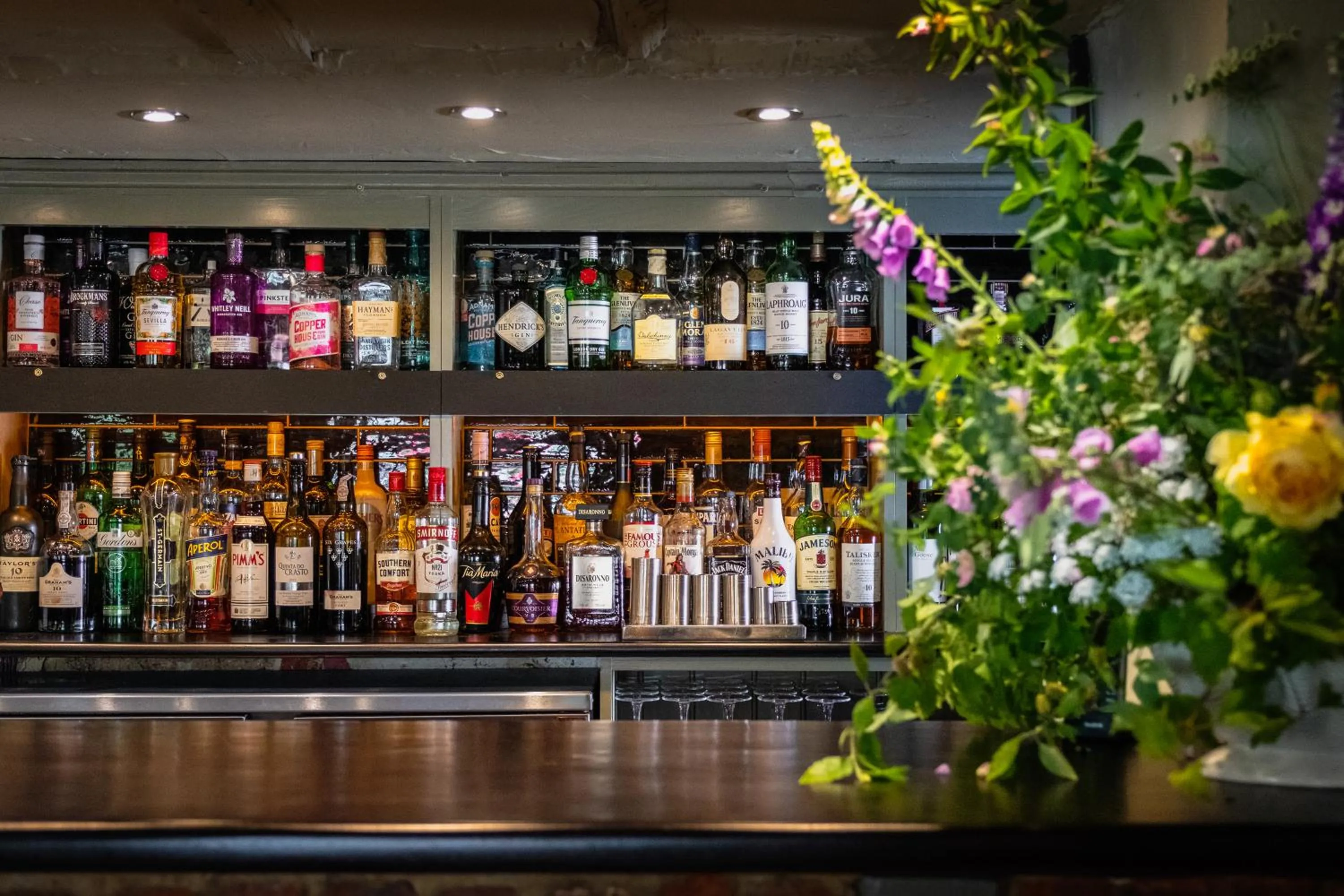 Lounge or bar in The Cricketers Clavering