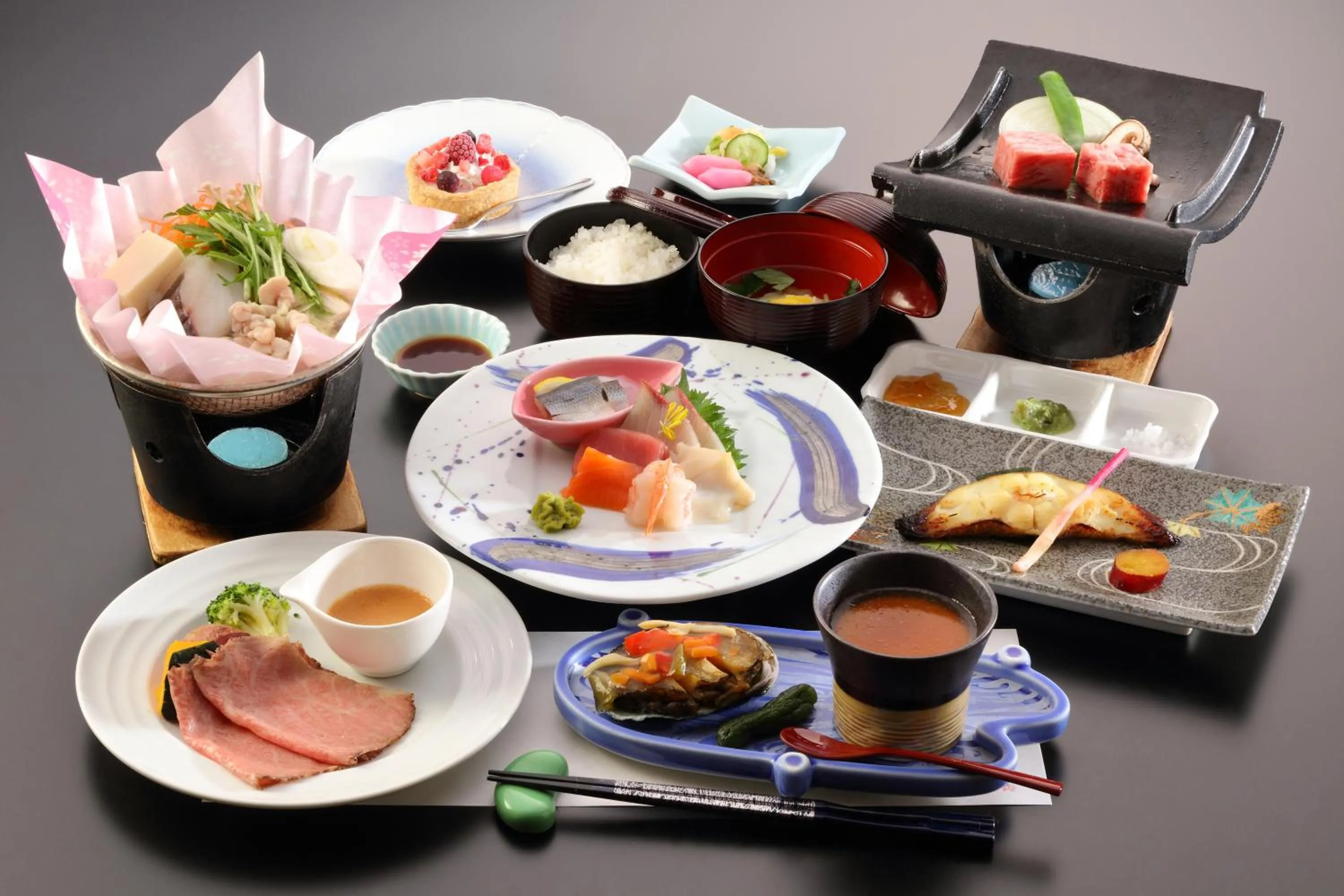 Dinner in Hotel Futaba