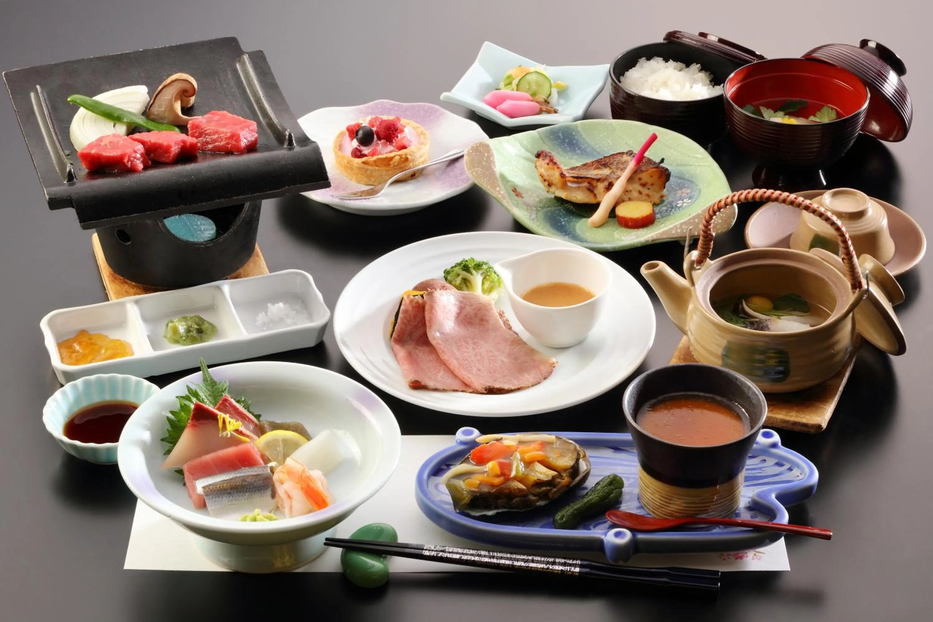 Dinner in Hotel Futaba