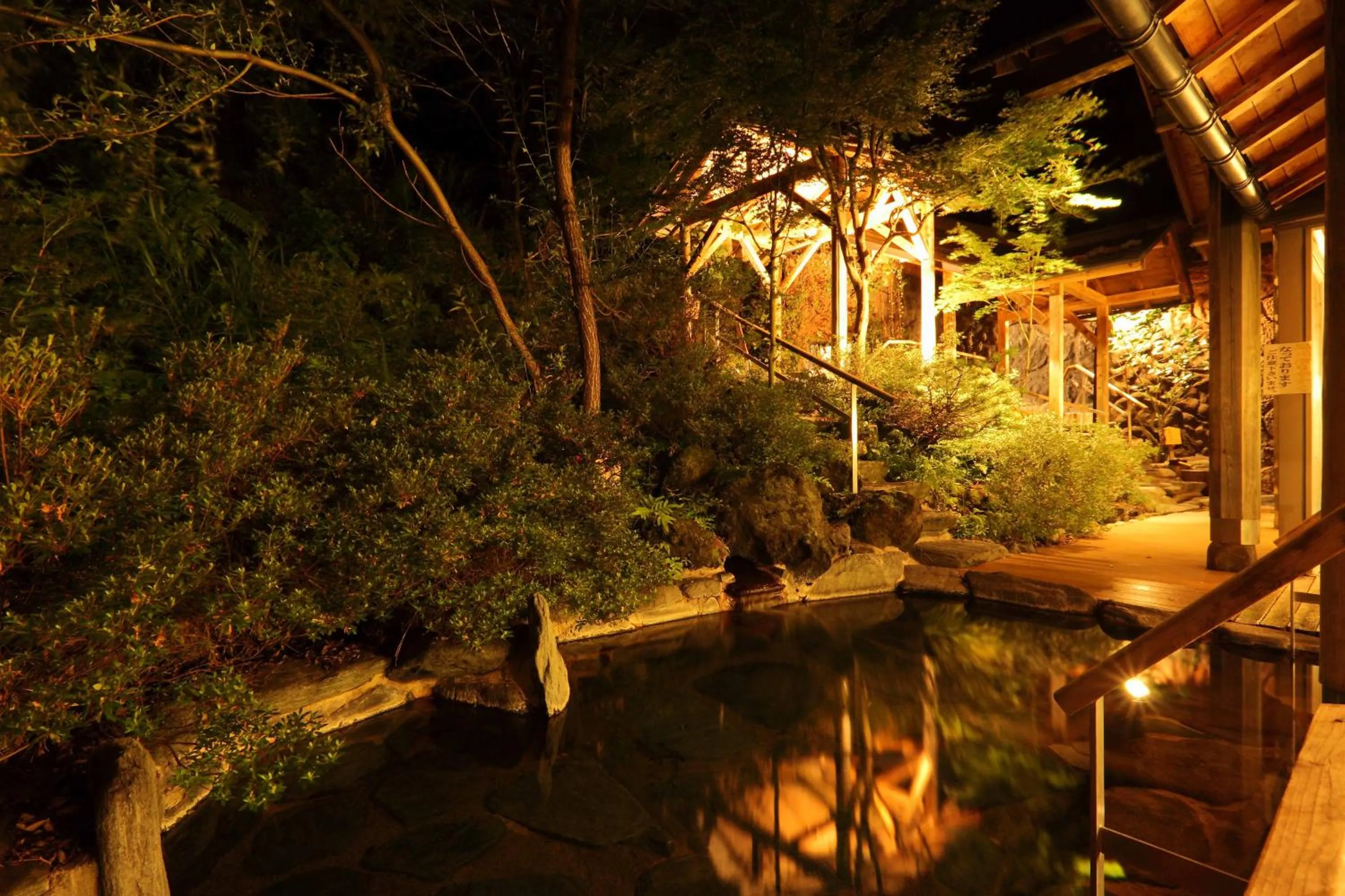 Hot Spring Bath in Hotel Futaba