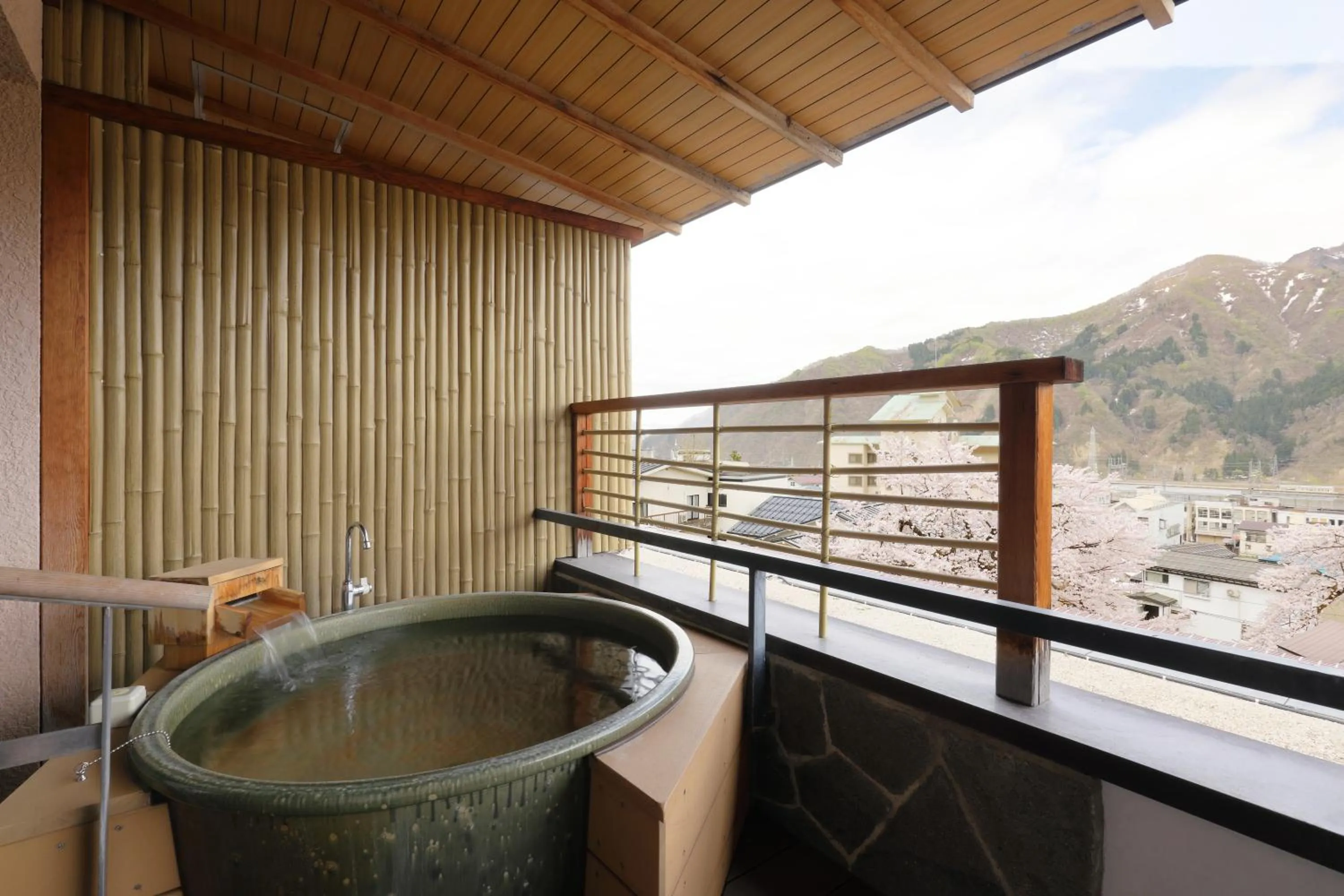 Hot Spring Bath in Hotel Futaba
