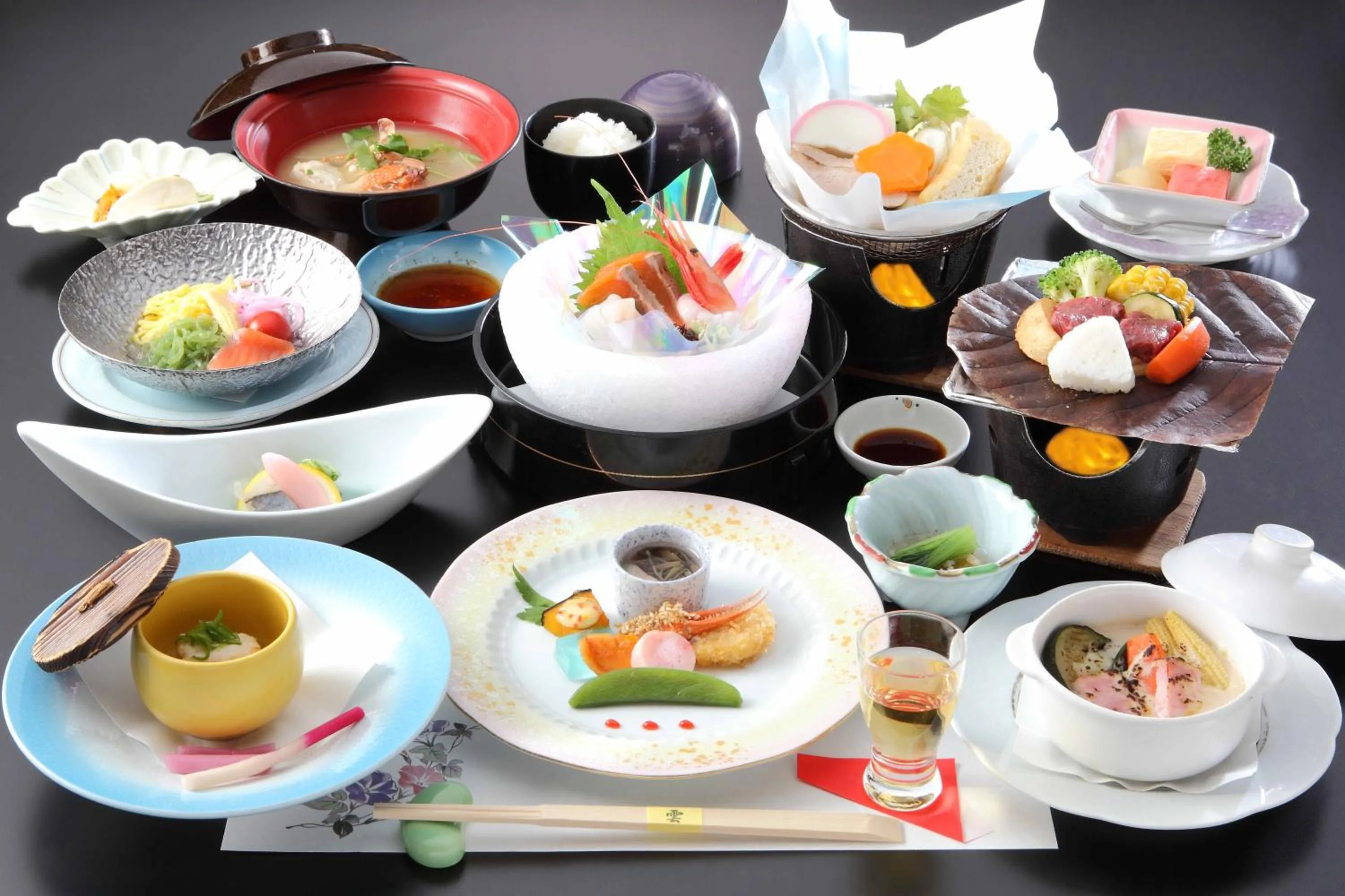 Dinner in Hotel Futaba