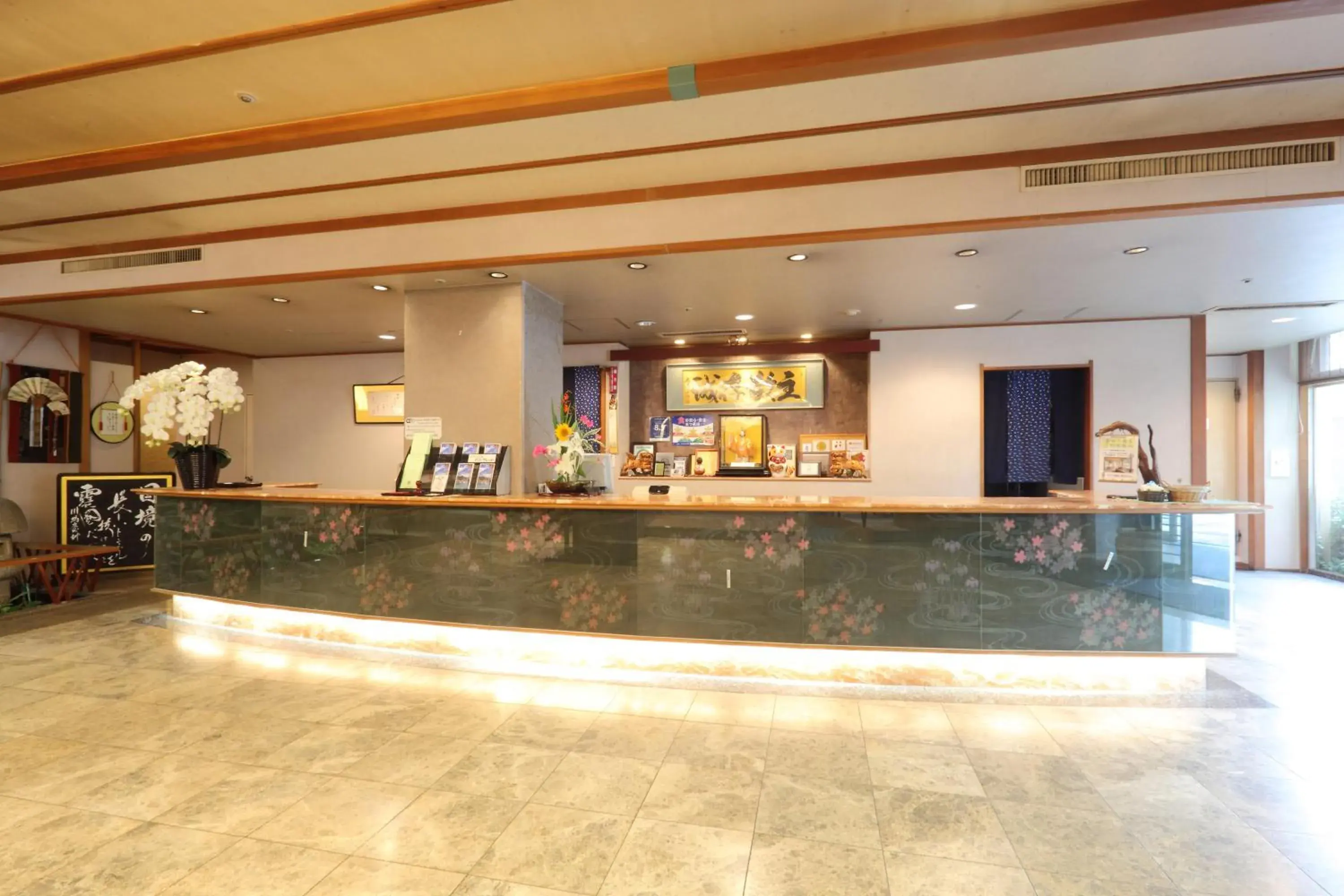 Lobby or reception in Hotel Futaba Lobby or reception in Hotel Futaba