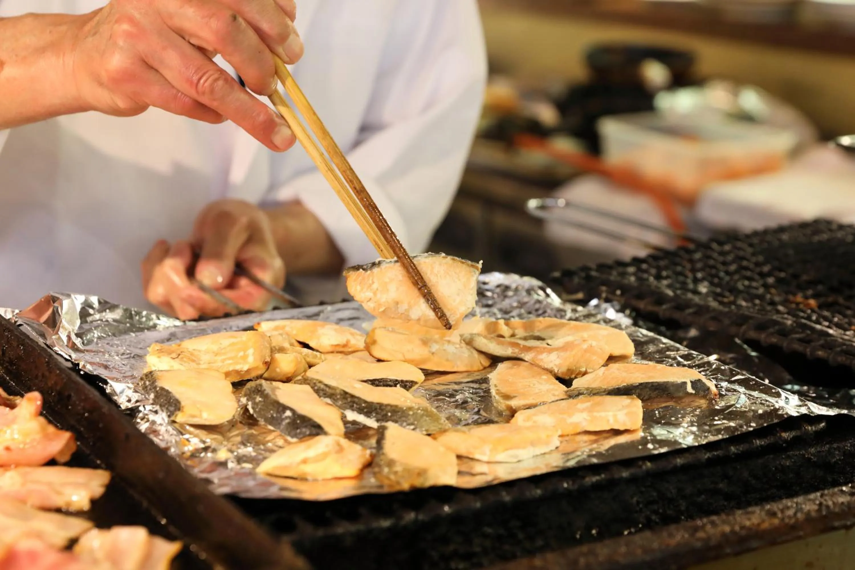 Buffet breakfast in Hotel Futaba