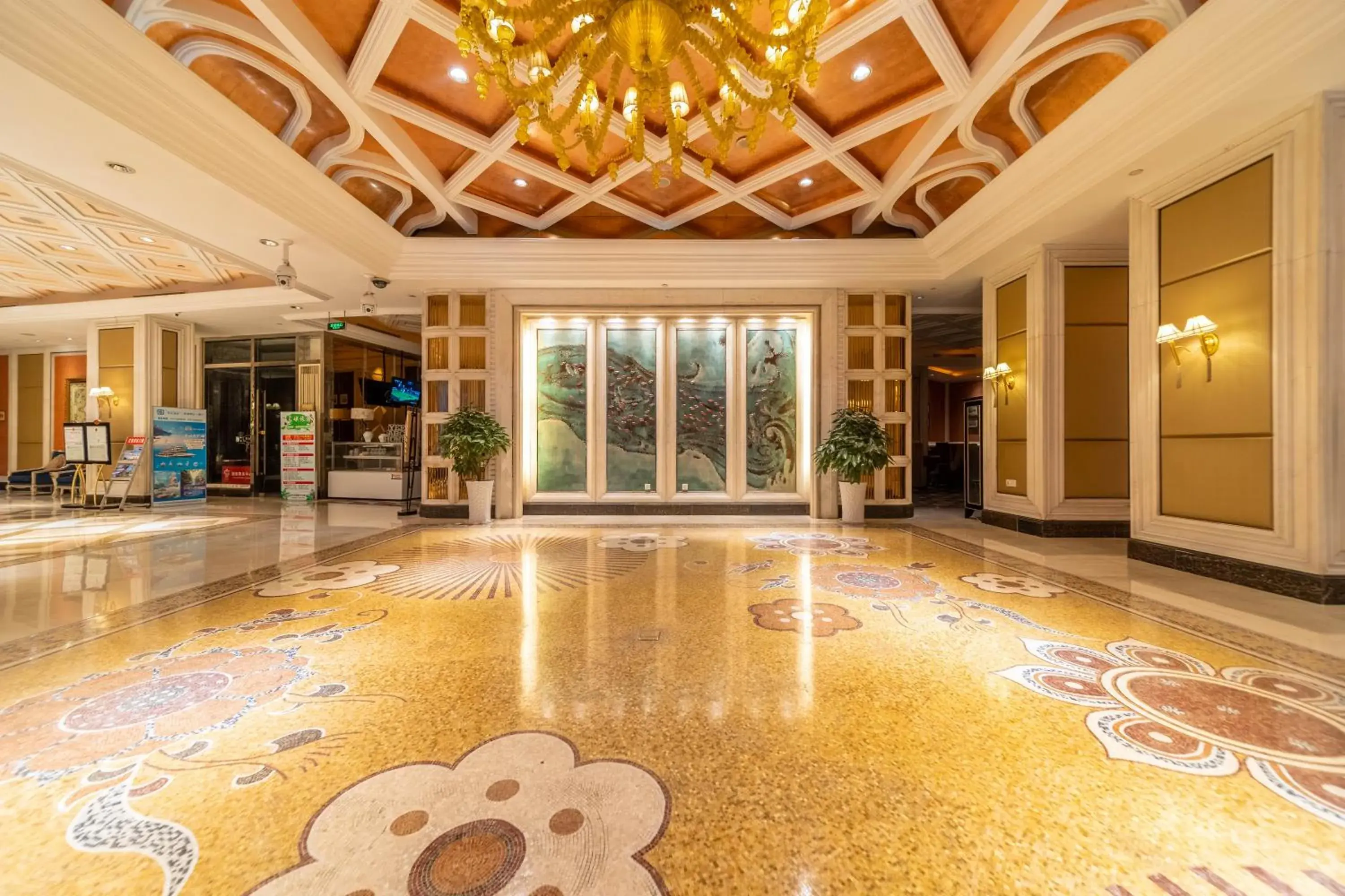 Lobby or reception in Ramada Yichang Hotel Lobby or reception in Ramada Yichang Hotel