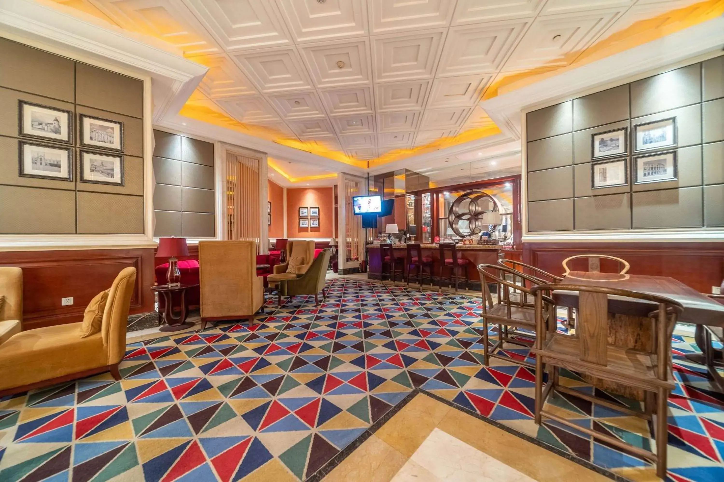 Lobby or reception in Ramada Yichang Hotel Lobby or reception in Ramada Yichang Hotel