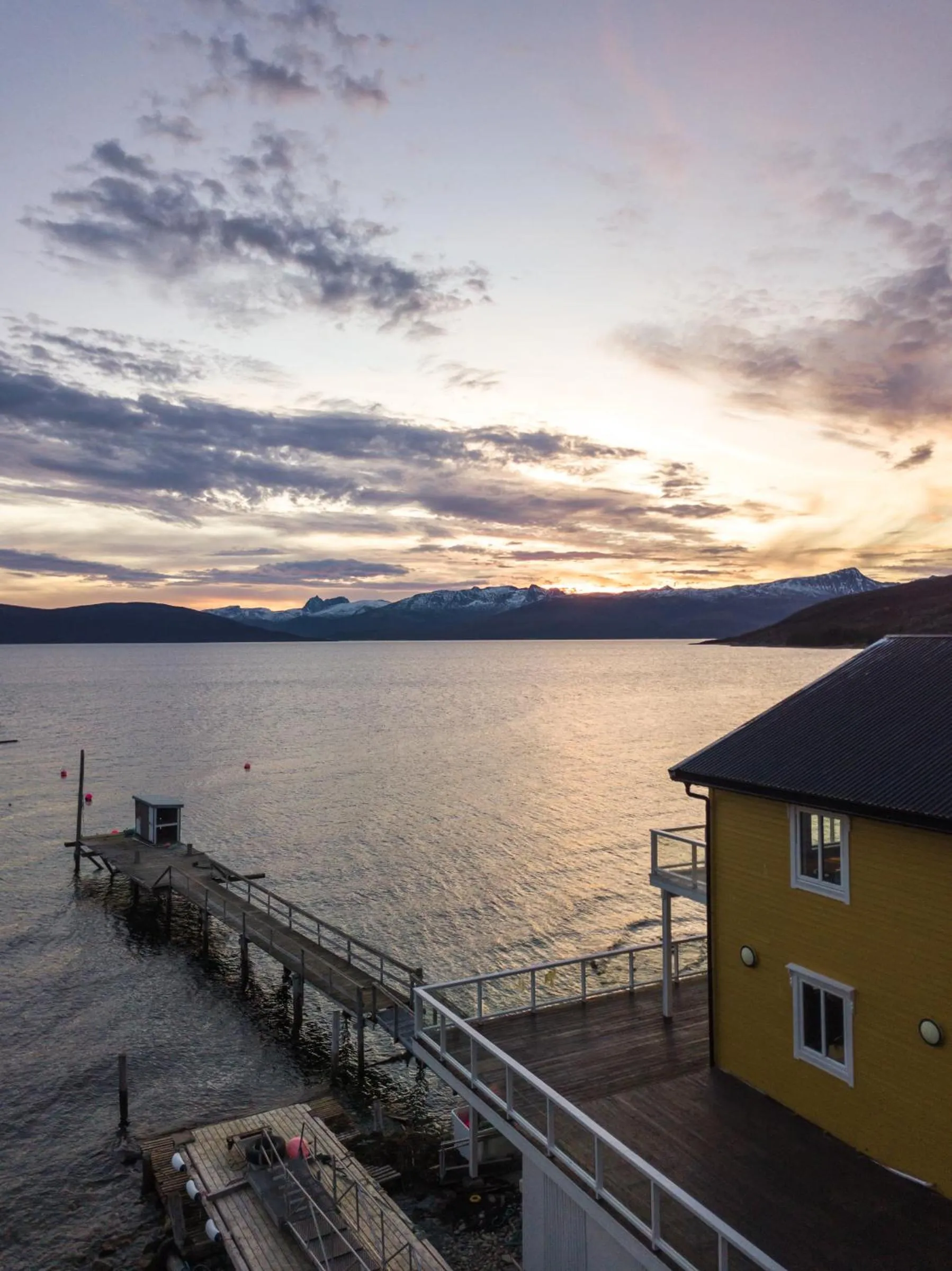Natural landscape in Buvik Sea Lodge Apartments