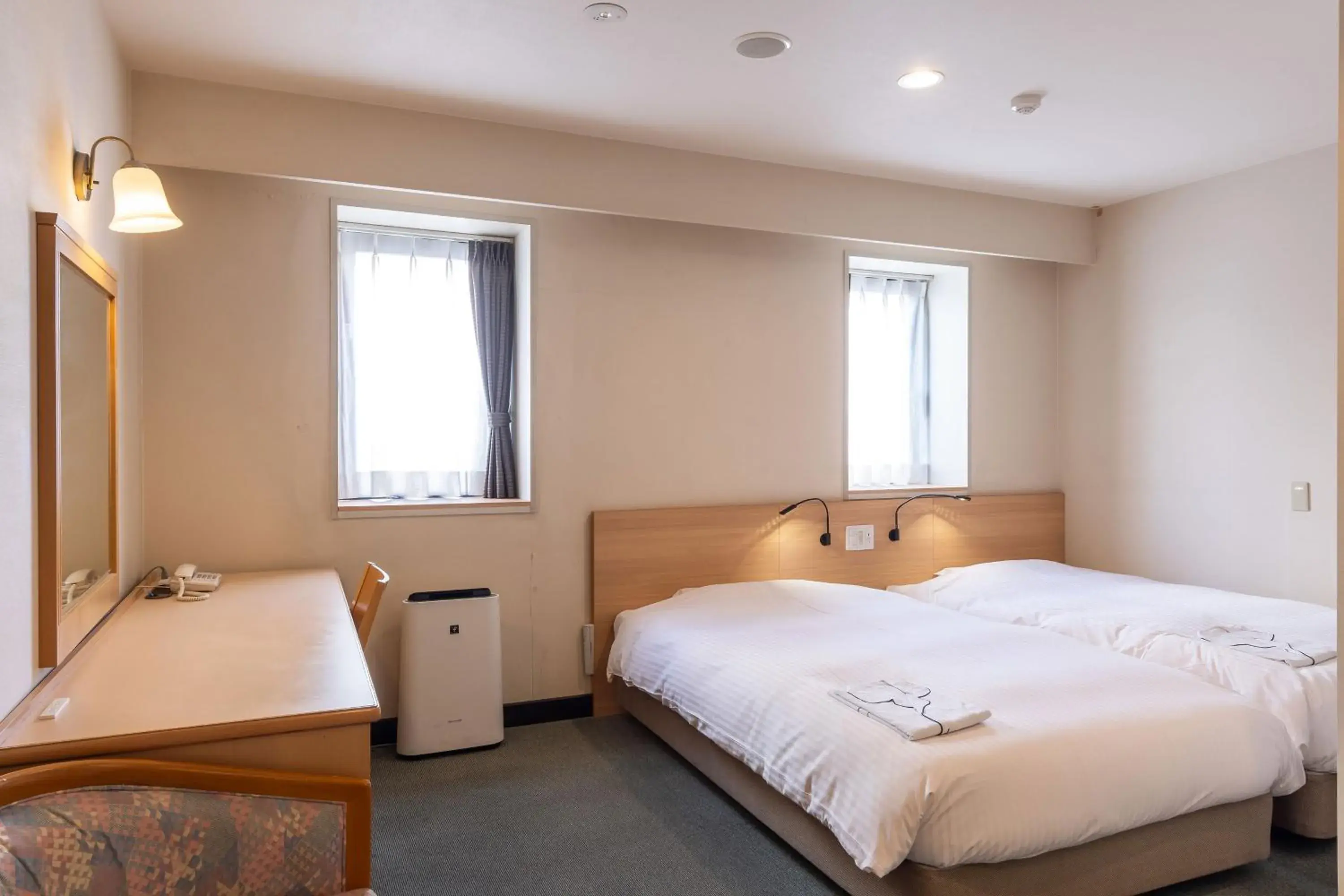 Bed in Ace Inn Matsumoto Bed in Ace Inn Matsumoto