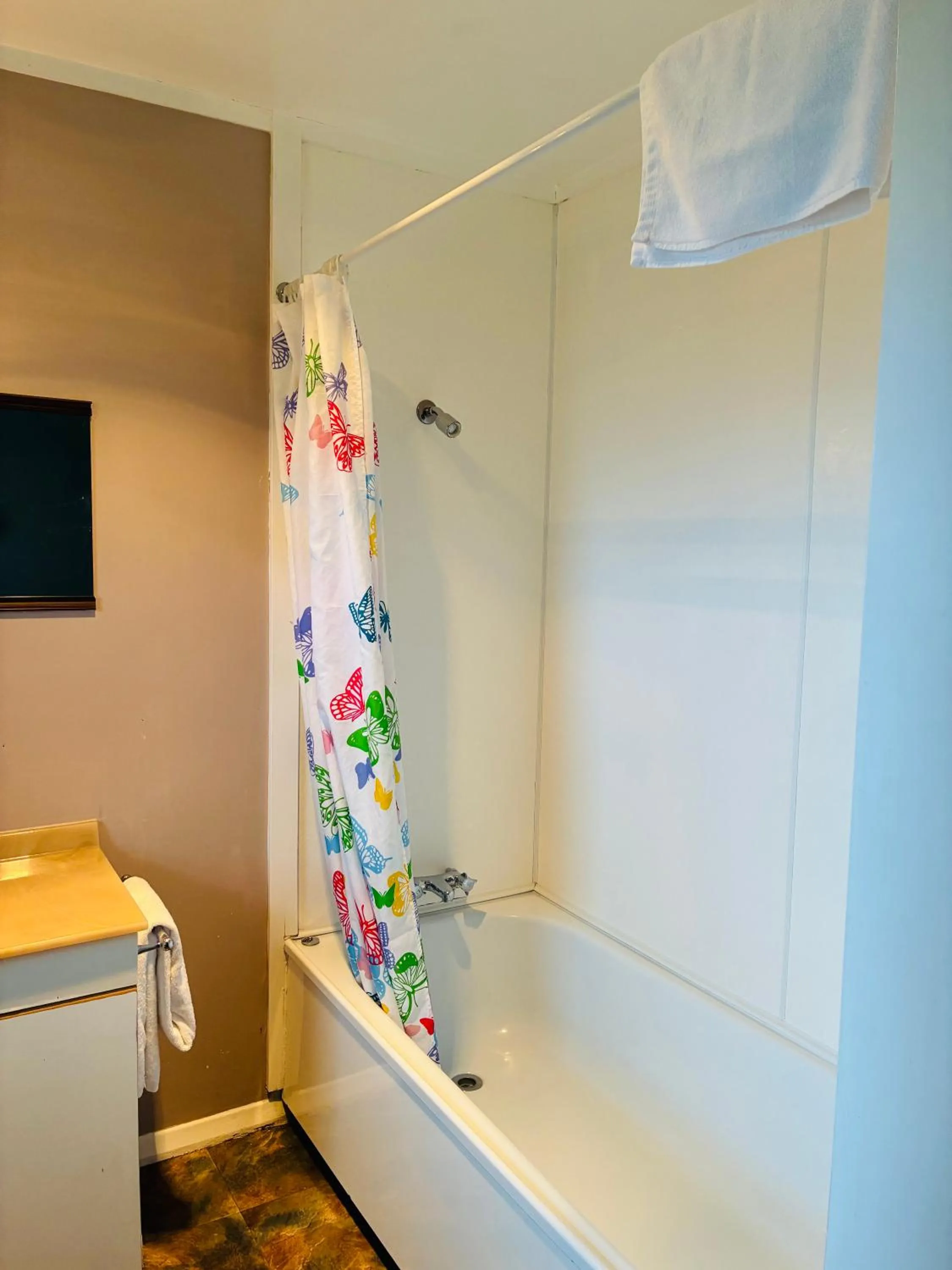 Bathroom in Awatea Park Motel