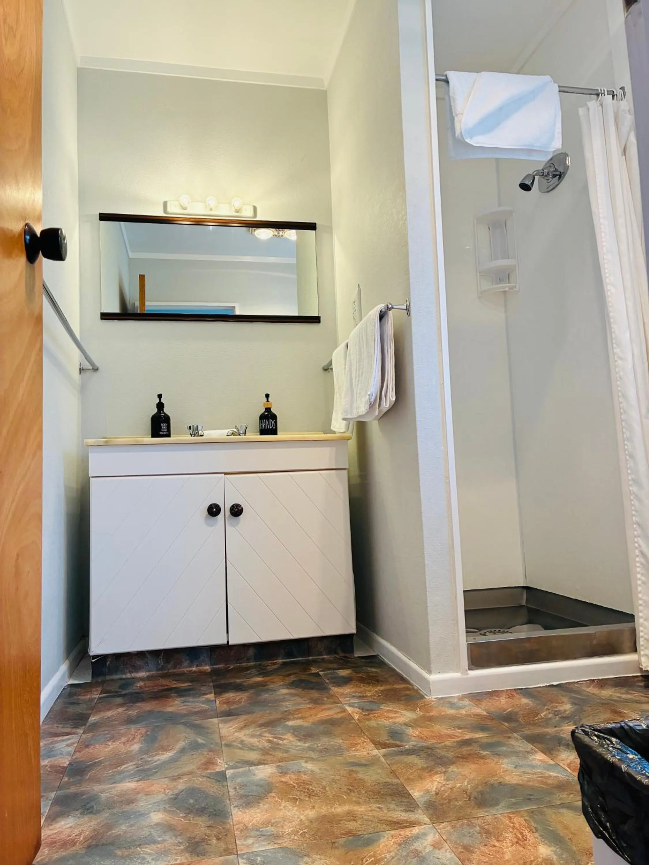 Bathroom in Awatea Park Motel