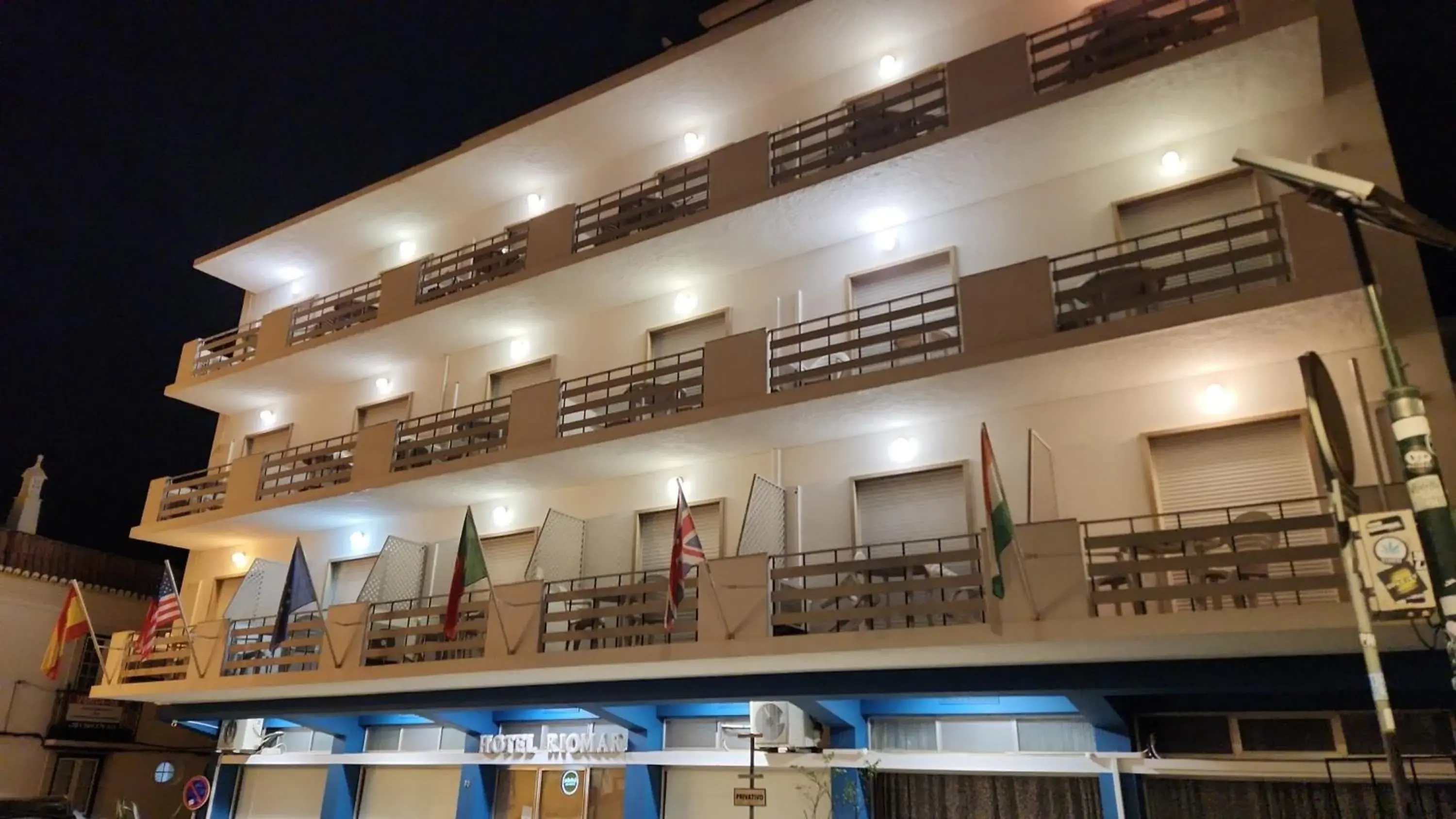 Property building in Hotel Riomar Property building in Hotel Riomar