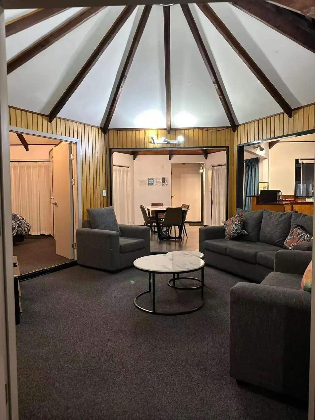 Living room in Pure Motel Living room in Pure Motel