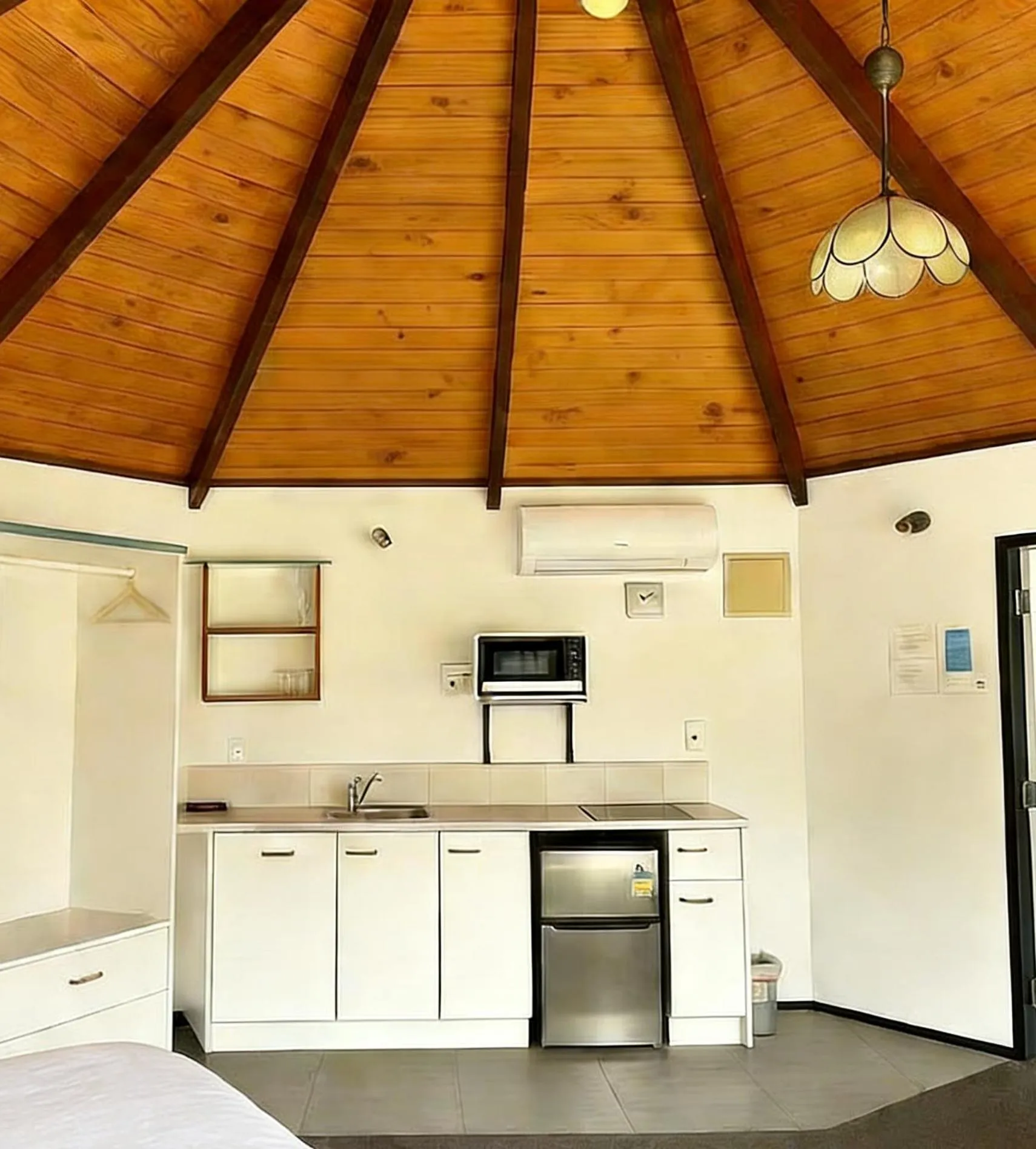 Kitchen or kitchenette in Pure Motel