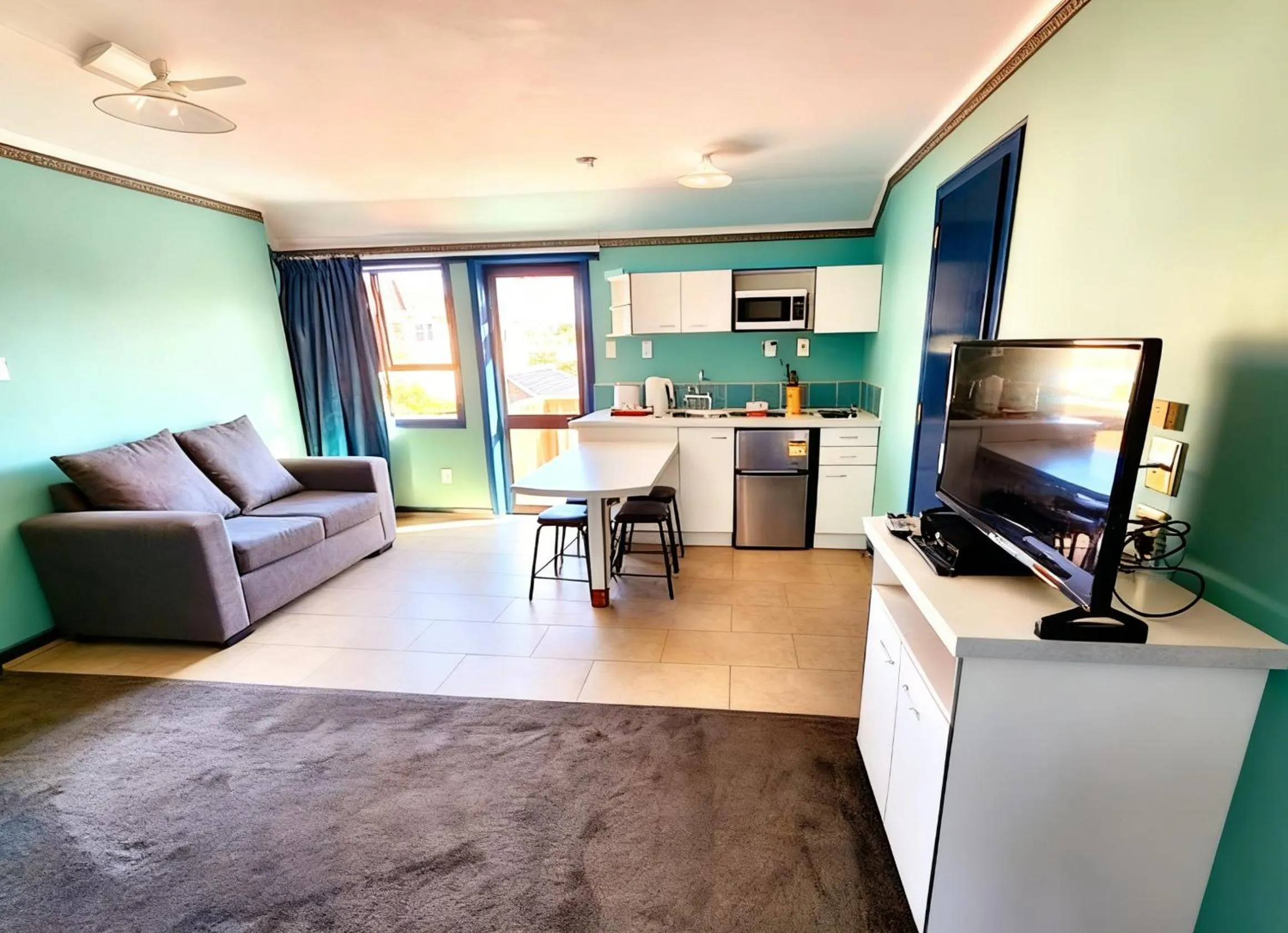 Dining area in Pure Motel