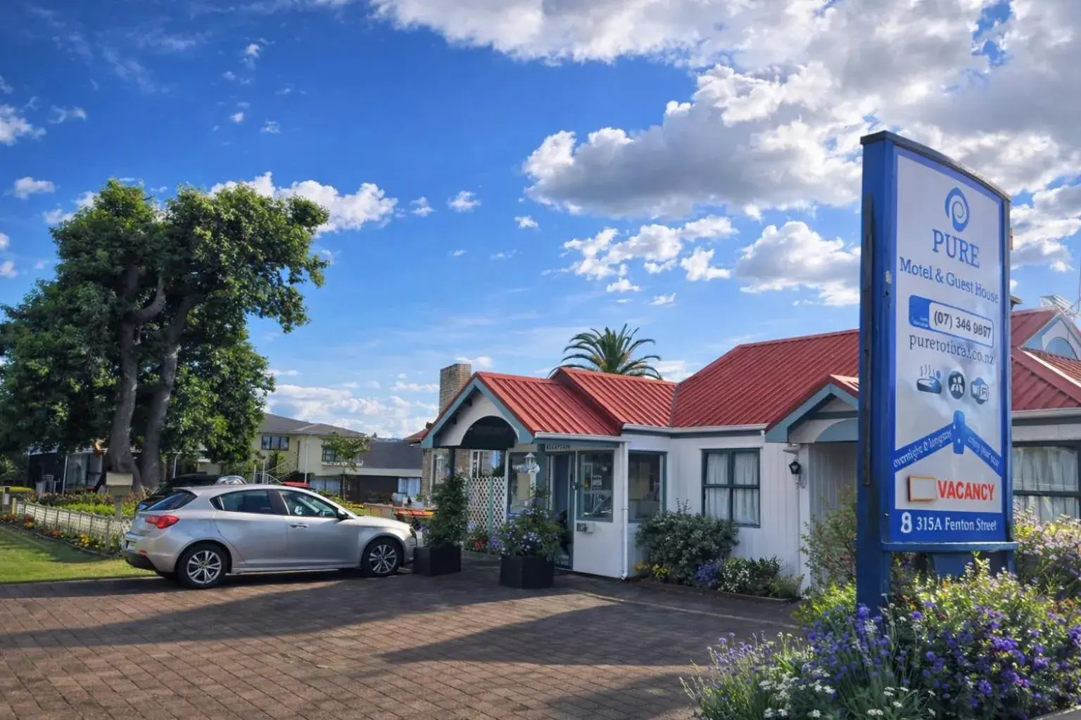 Property building in Pure Motel Property building in Pure Motel