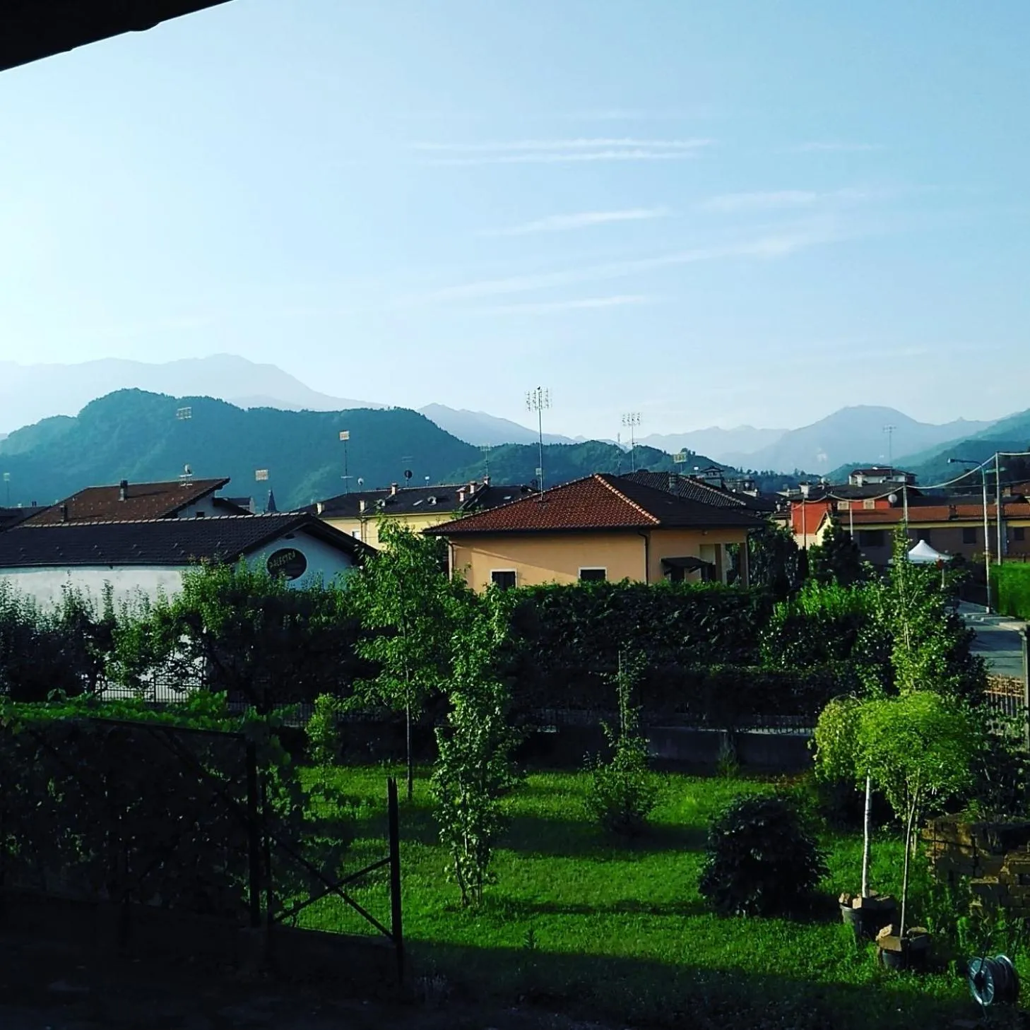 Garden view in B&B "Madama Granèt"