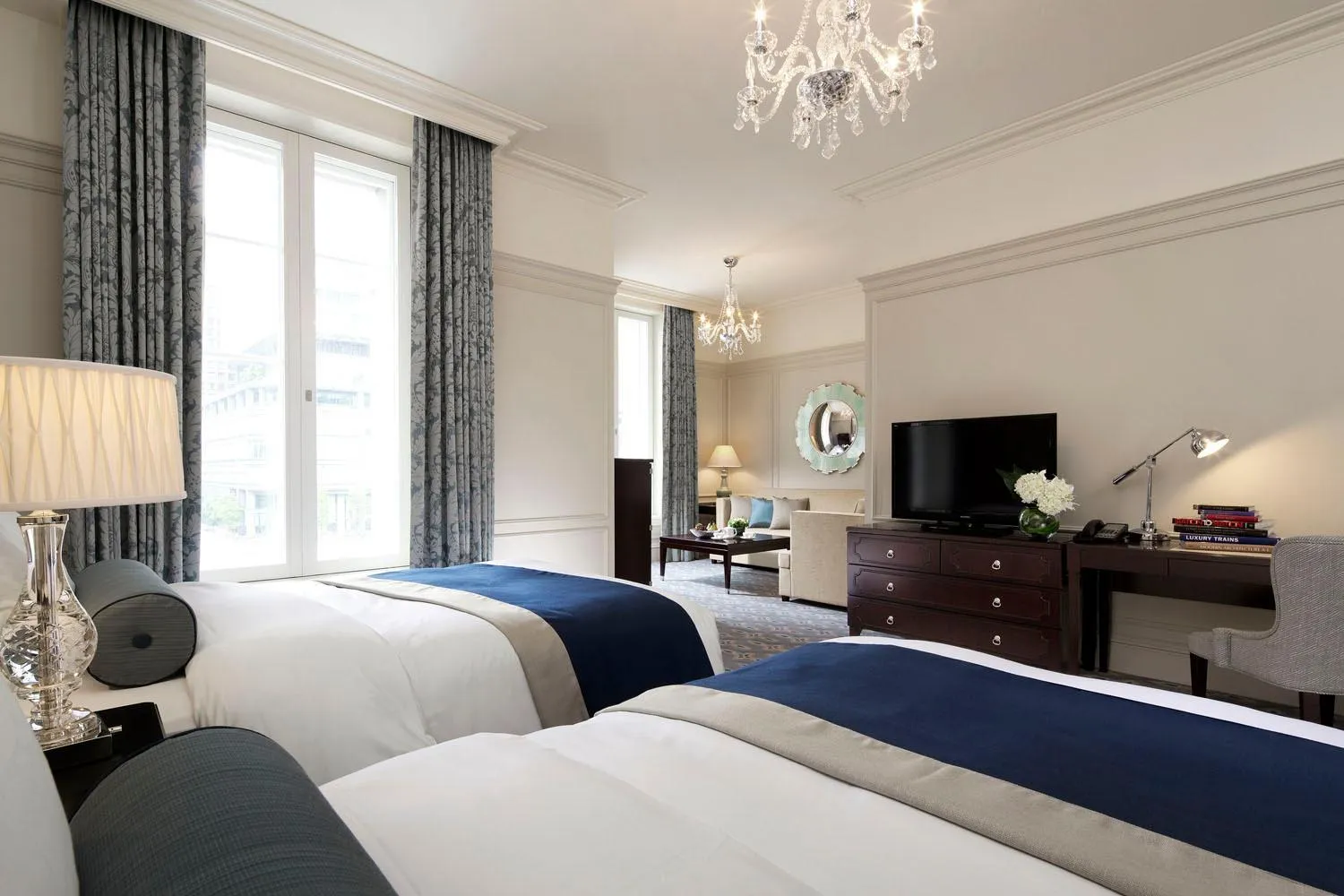 Photo of the whole room, Bed in The Tokyo Station Hotel