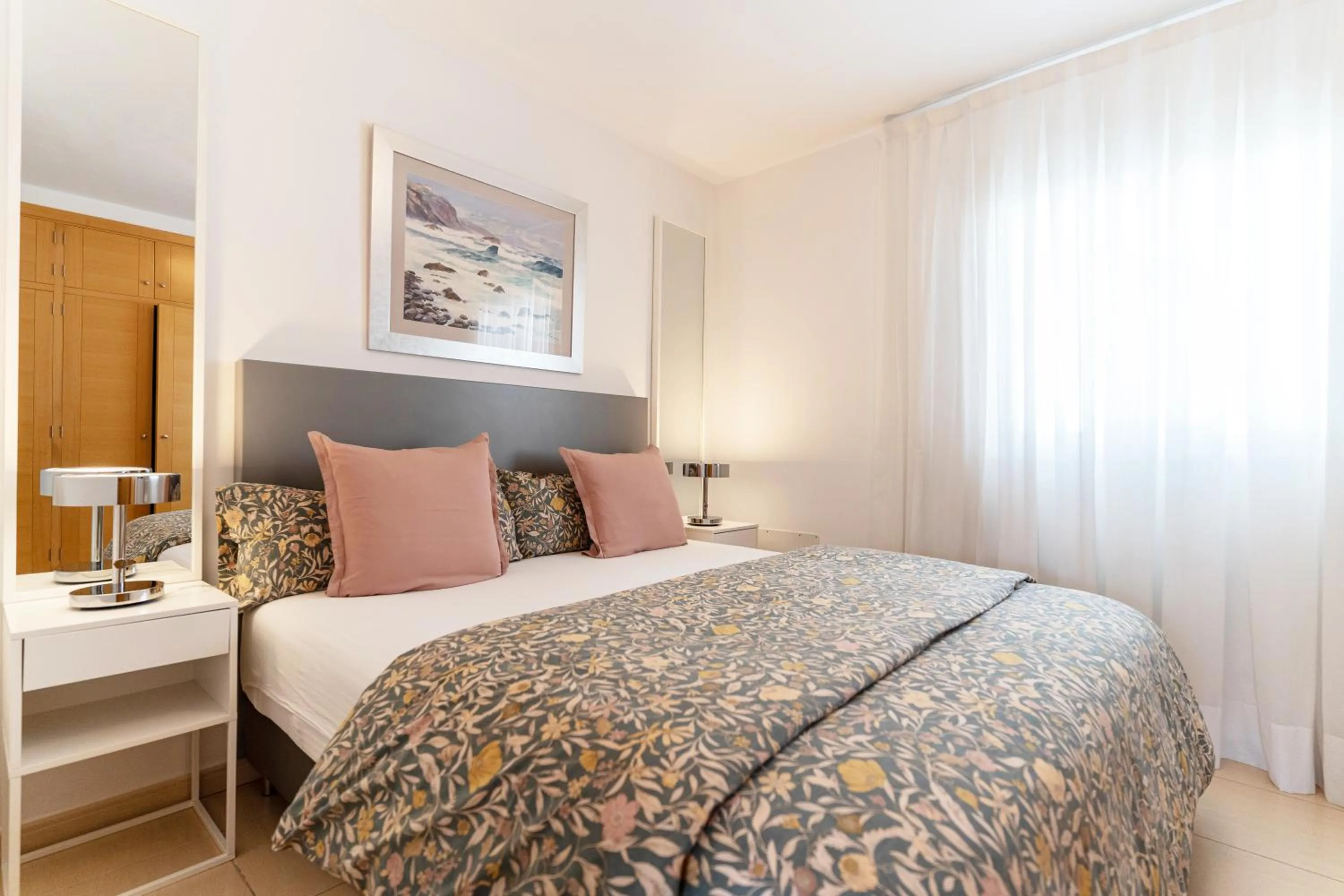 Bed in Apartamentos Lavanda