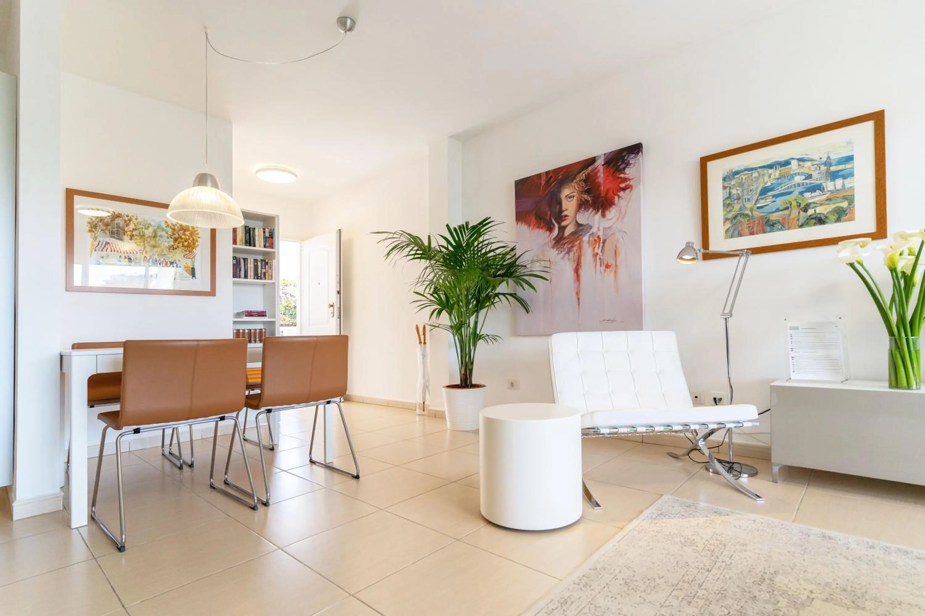 Seating area in Apartamentos Lavanda