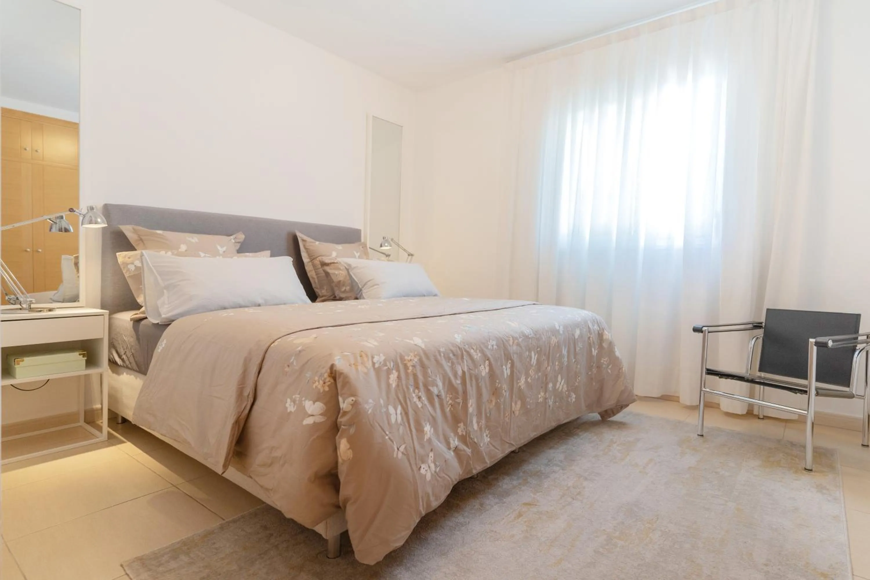 Bedroom, Bed in Apartamentos Lavanda