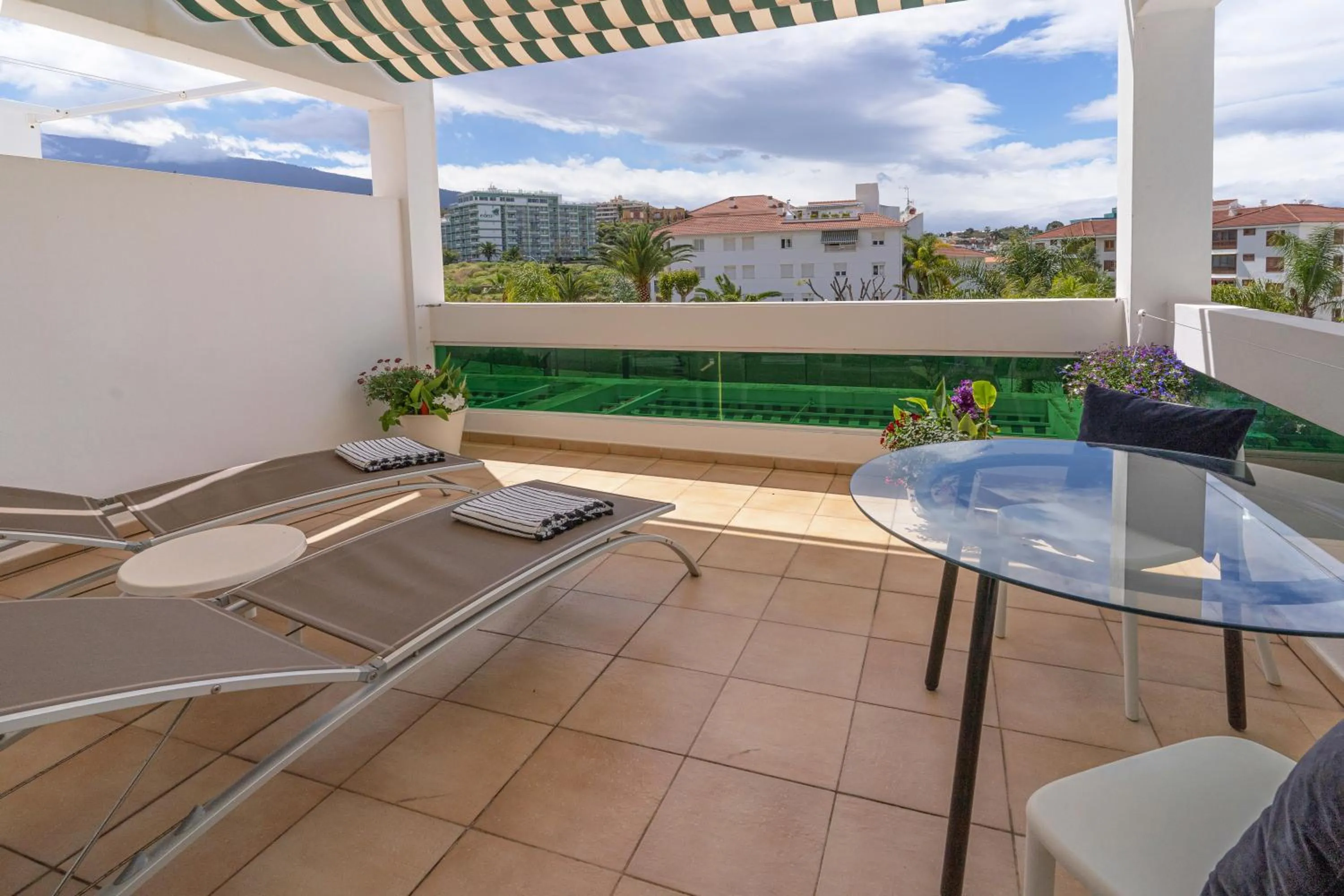 Balcony/Terrace in Apartamentos Lavanda
